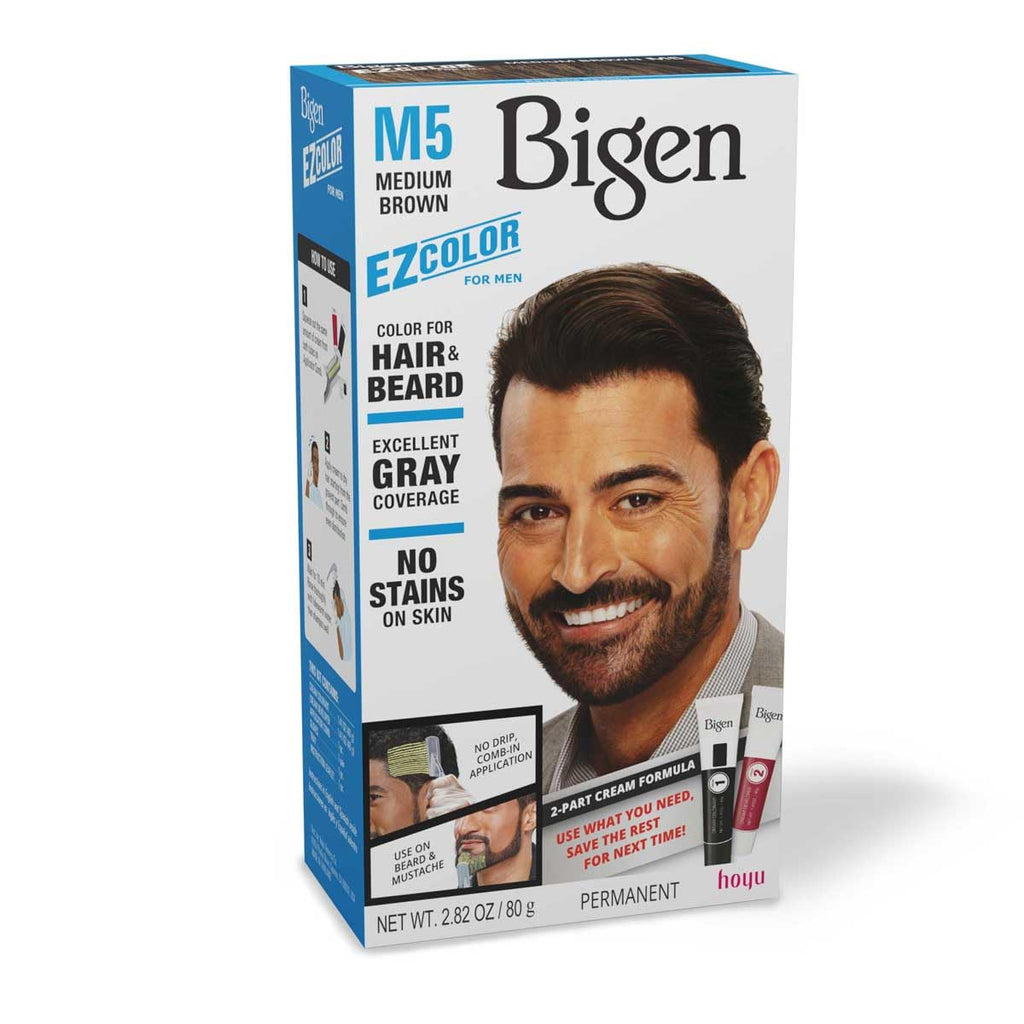 M1 Bigen EZ Color for Men Jet Black - 3 Pack