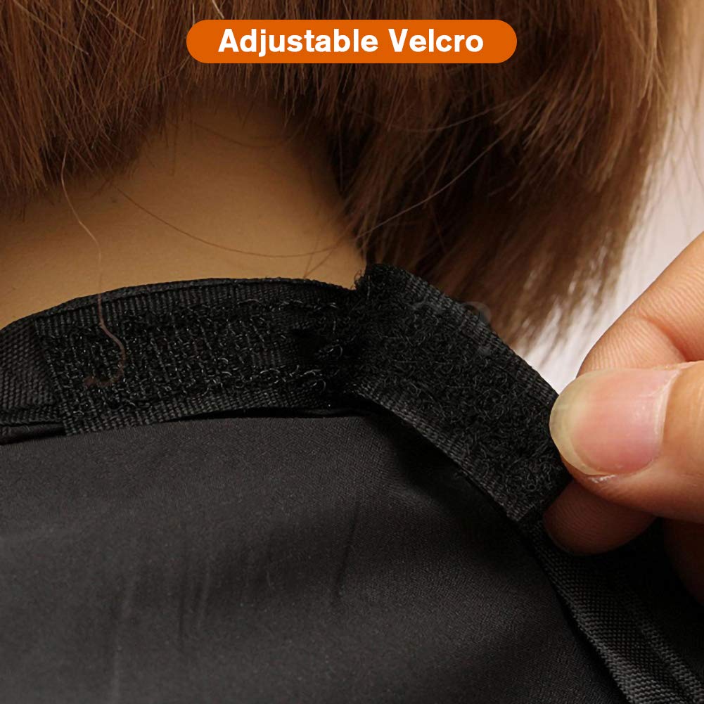 Beard Bib for Men, Shaving Hair Catcher Apron with Suction Cups, White
