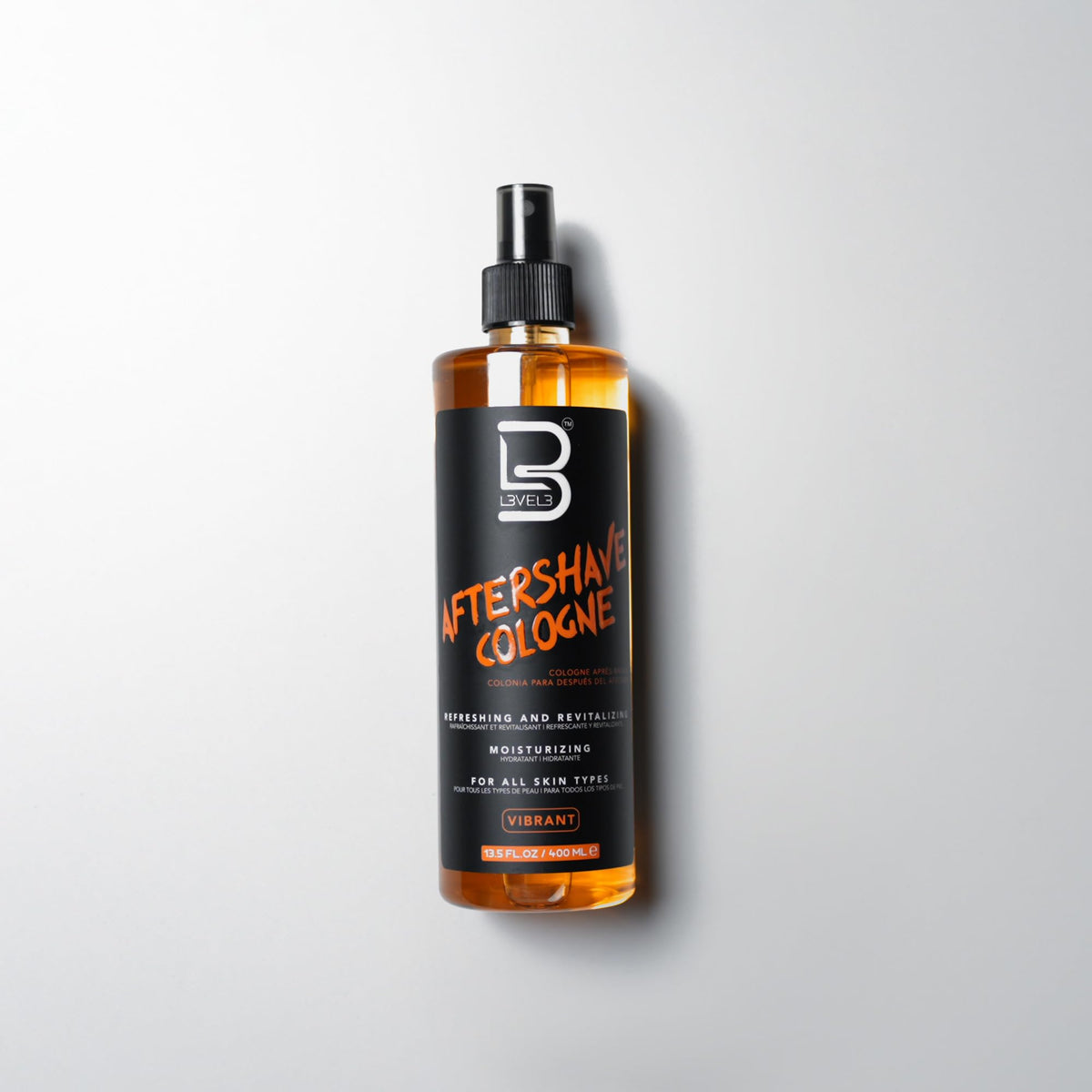 L3 Level 3 Aftershave Cologne Spray for Men, Aqua, 13.5 fl oz