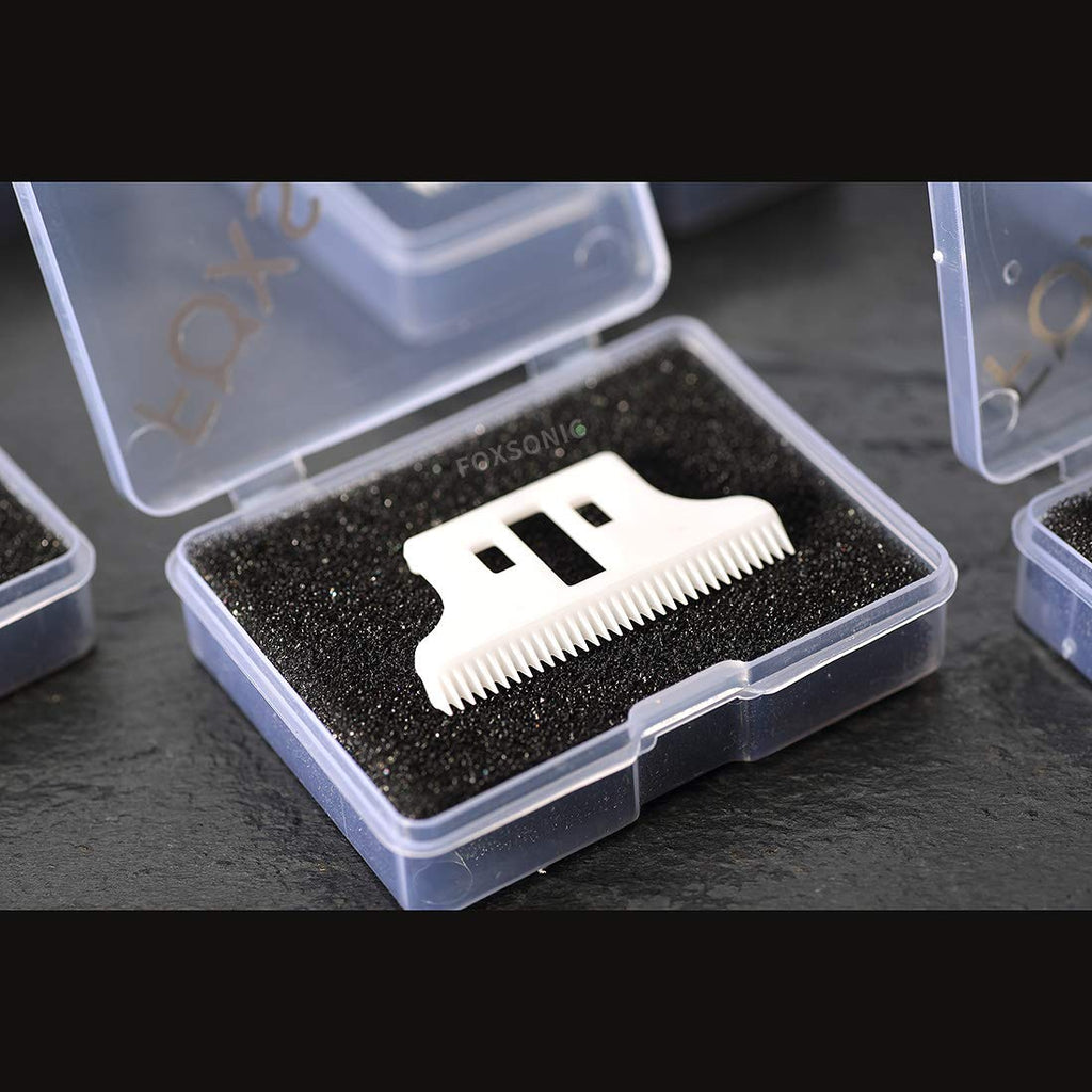 Professional 2-Hole Clipper Blades, Ceramic Replacement Blades for Wahl Senior Cordless Clipper