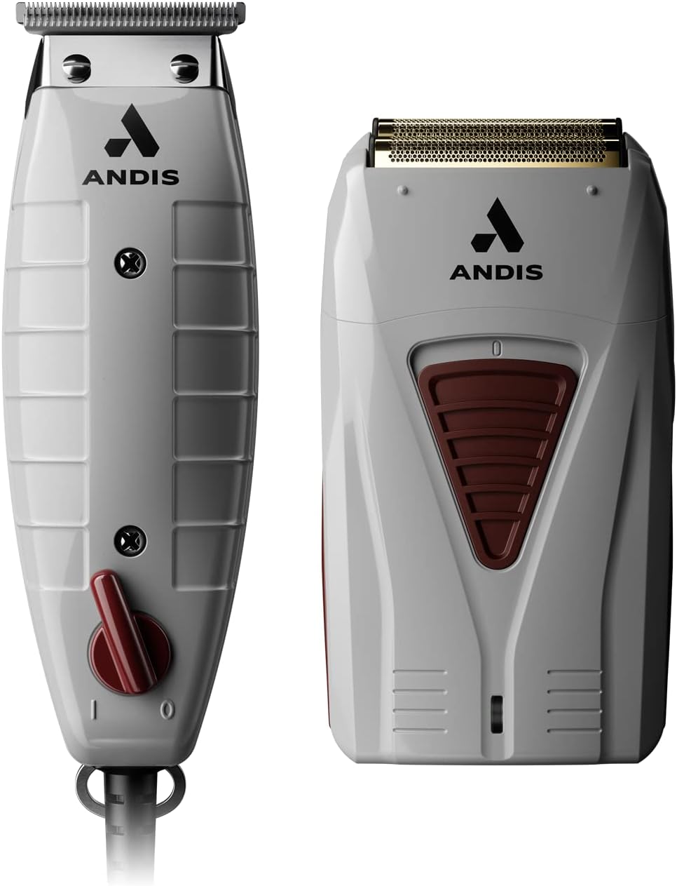 Andis 17270 T-Outliner Trimmer & Pro Foil Titanium Shaver Finishing Combo