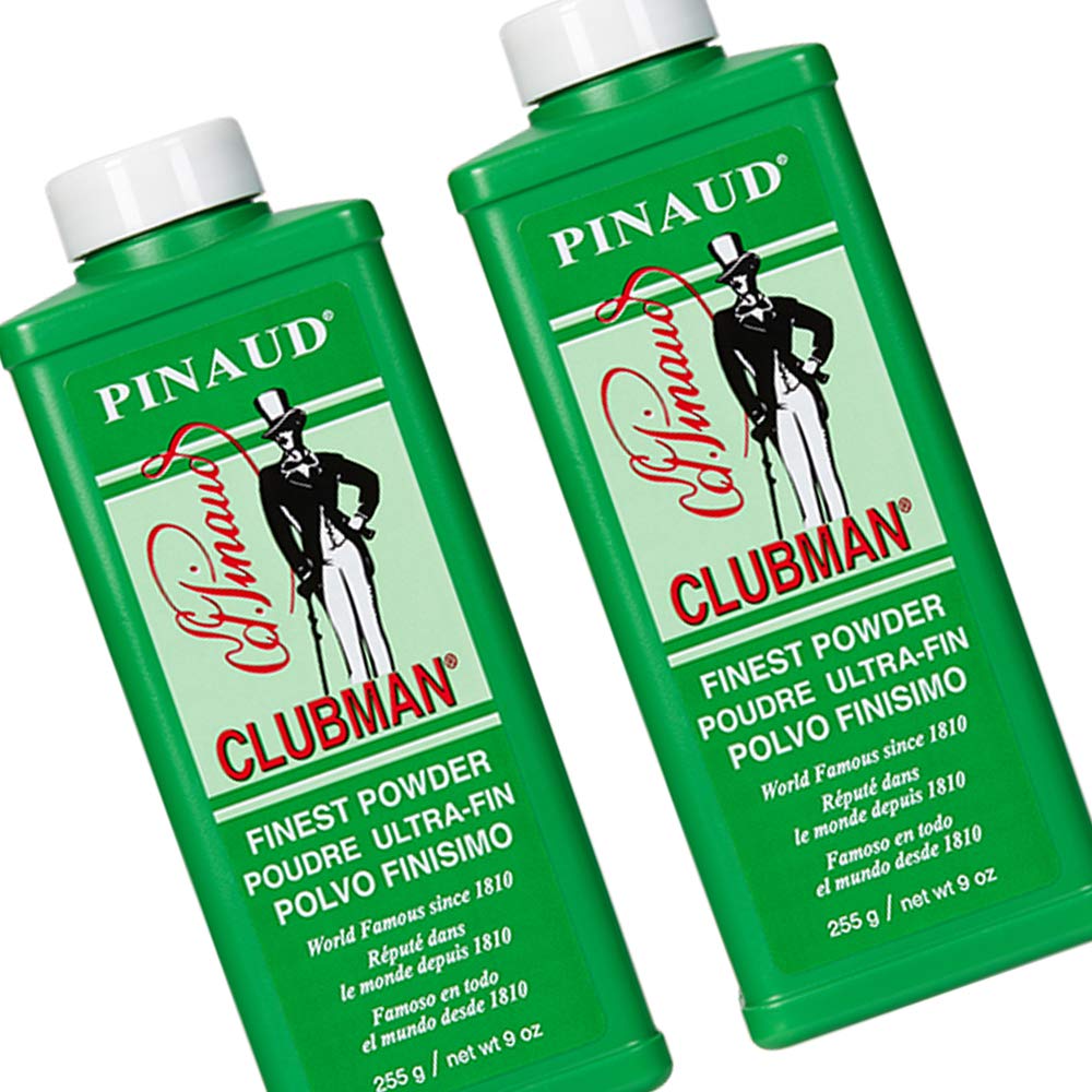 Clubman Pinaud Finest Powder, White, Skin Soothing, 4 oz