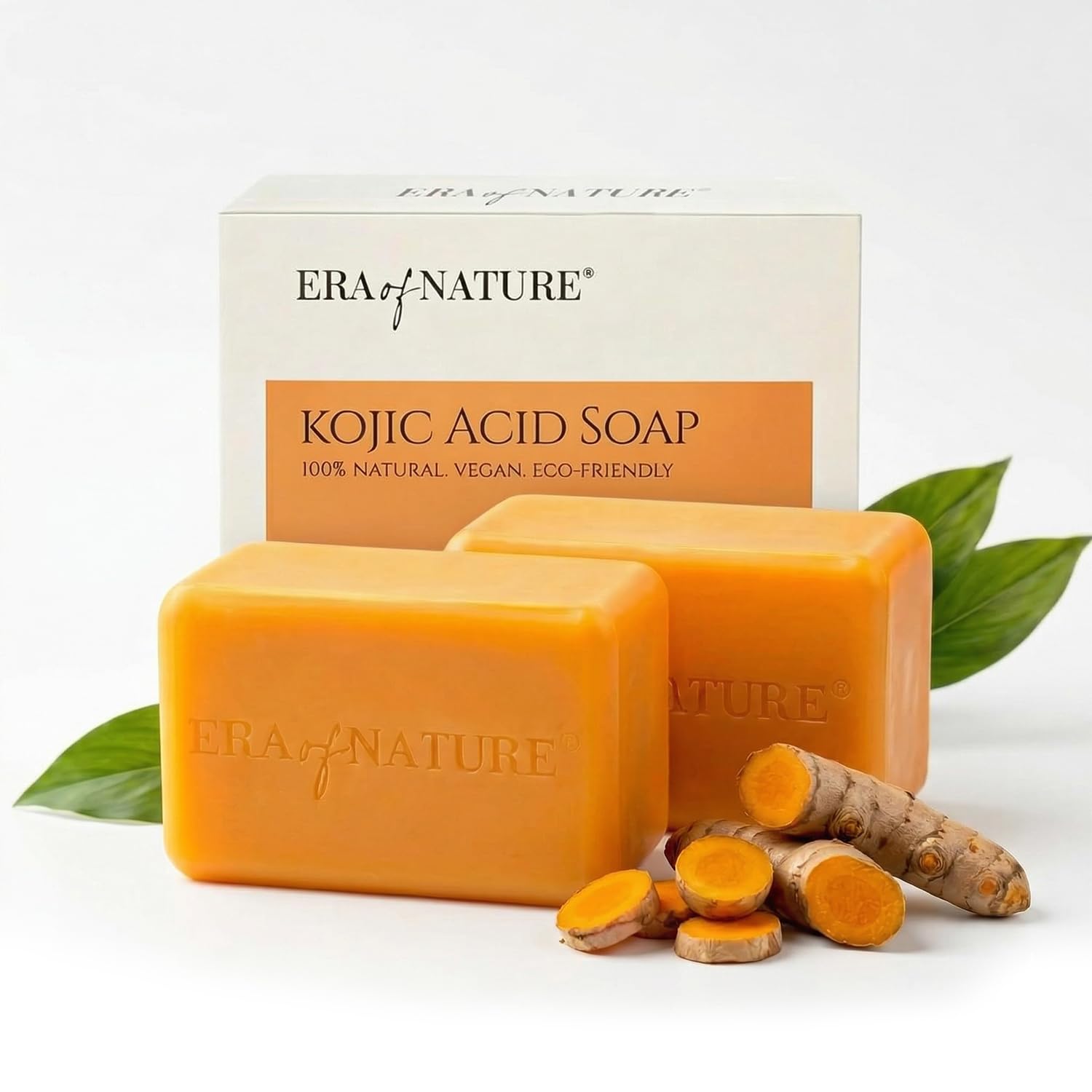 era of nature Best Raw ORGANIC AFRICAN BLACK SOAP, for Dry Skin and Skin Conditions. Pure & Natural Ingredients, Imported From Ghana - 8oz