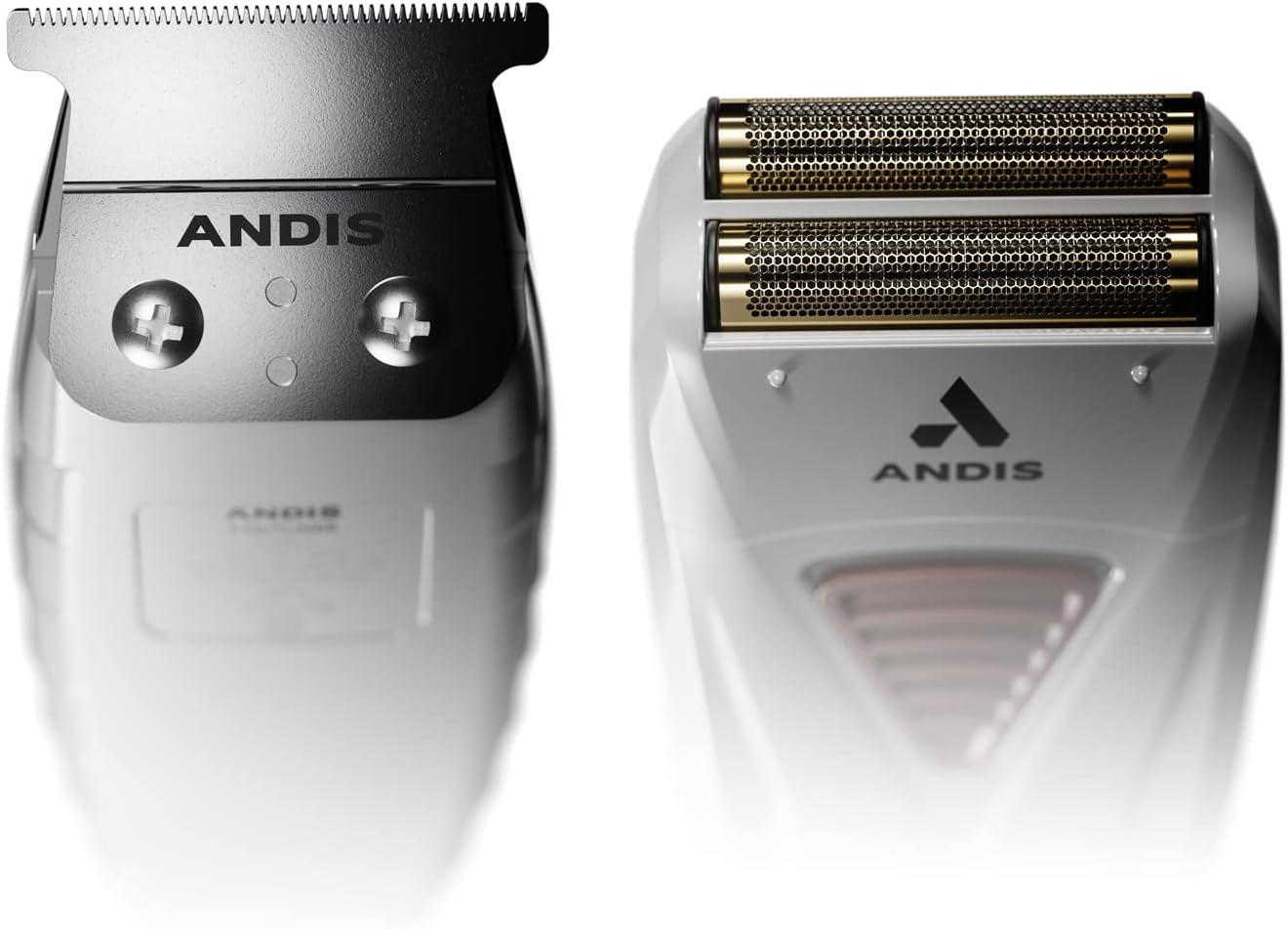 Andis 17270 T-Outliner Trimmer & Pro Foil Titanium Shaver Finishing Combo