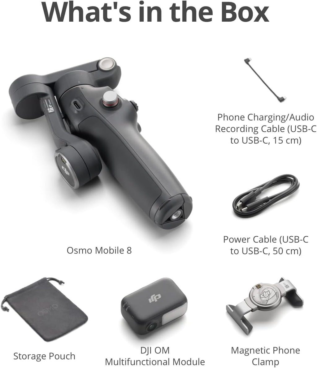 DJI Osmo Mobile 8 Advanced Tracking Combo