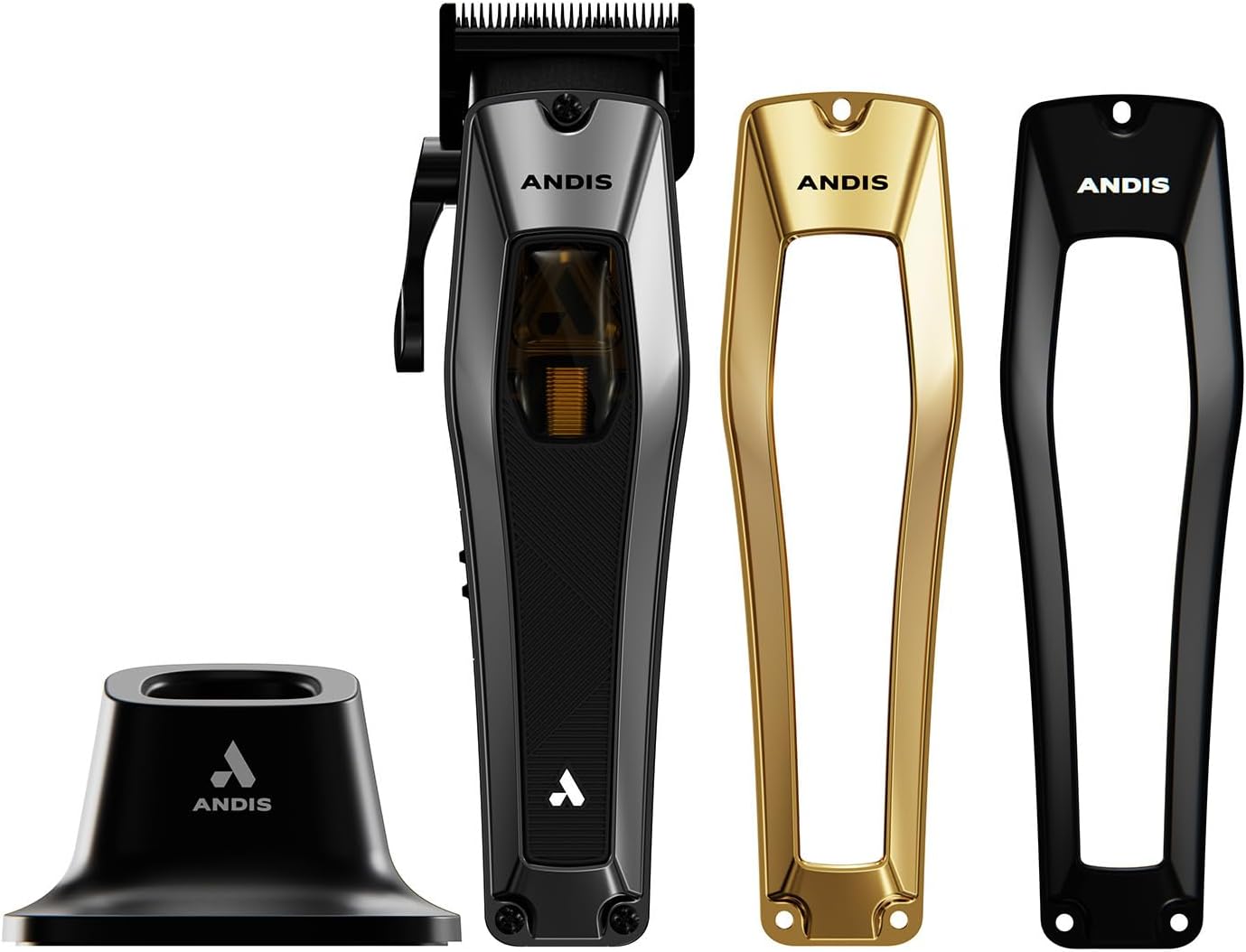 Andis Recon Professional Barber Vector Motor Hair Clipper, Phaze Blade | 9,000 SPM cordless motor, adjusts 0000-0A, 4-hr runtime, USB-C, professional cordless hair clipper