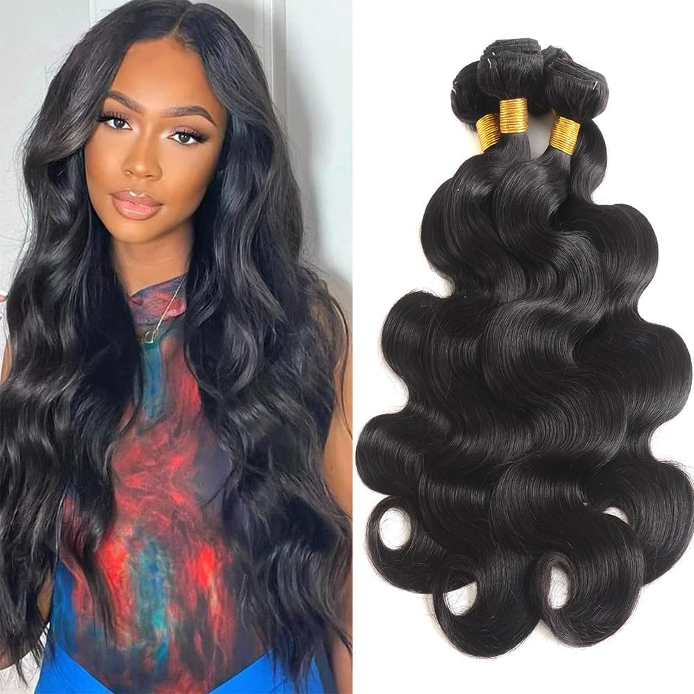 12A Brazilian Deep Wave Human Hair Bundles 18 20 22Inch 100% Unprocessed Brazilian Virgin Human Hair Weave 3Bundles Deep Wave Curly Hair Extensions