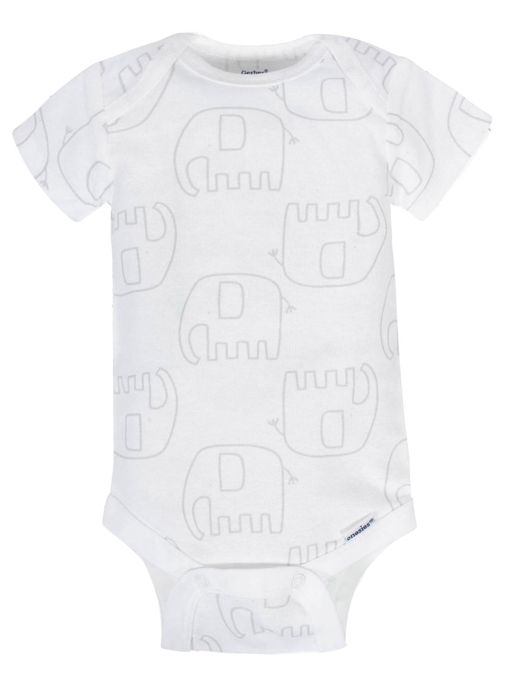 Gerber Baby Boys & Girls 8-Pack Short Sleeve Onesies Bodysuits