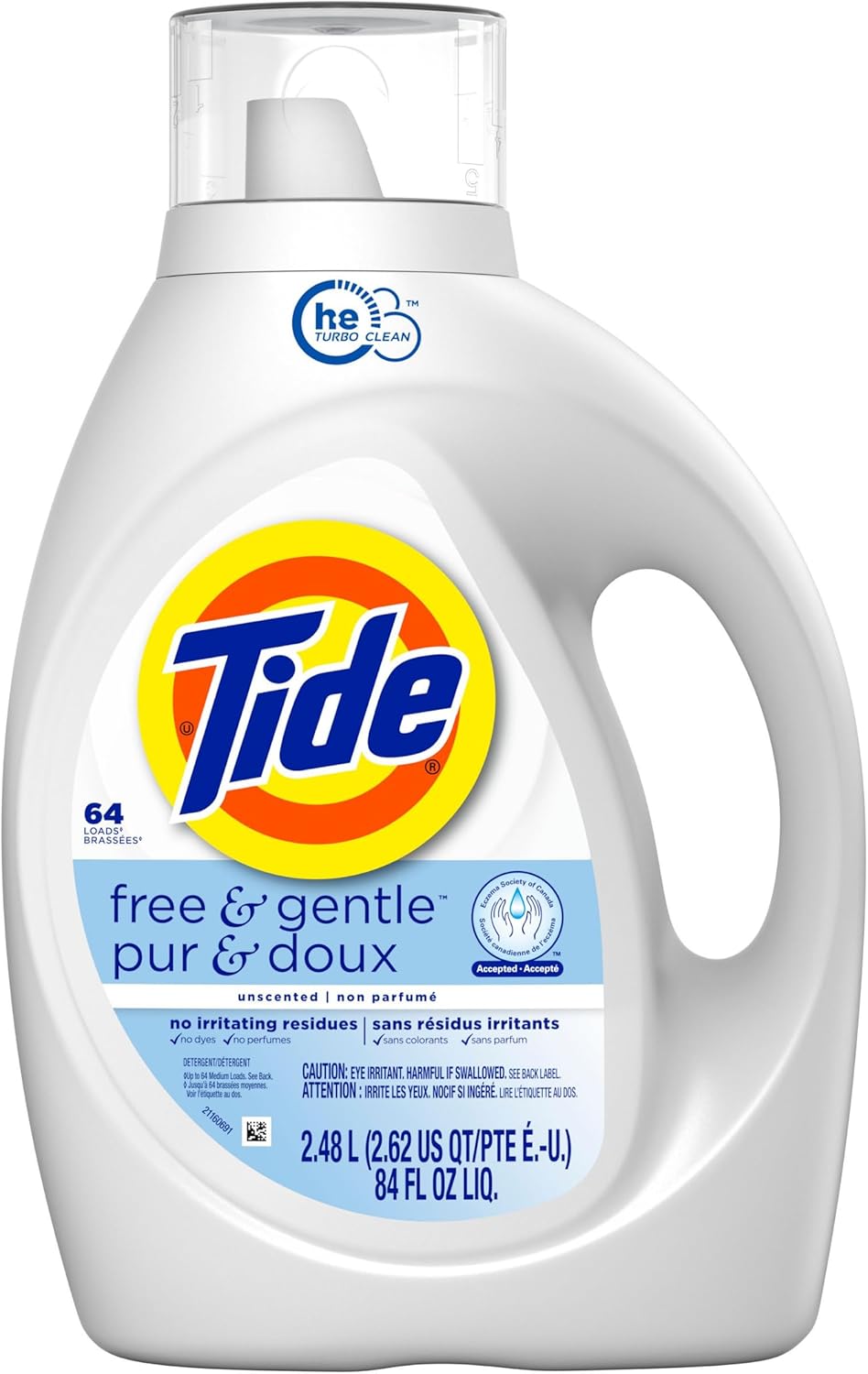 Tide Free & Gentle Laundry Detergent