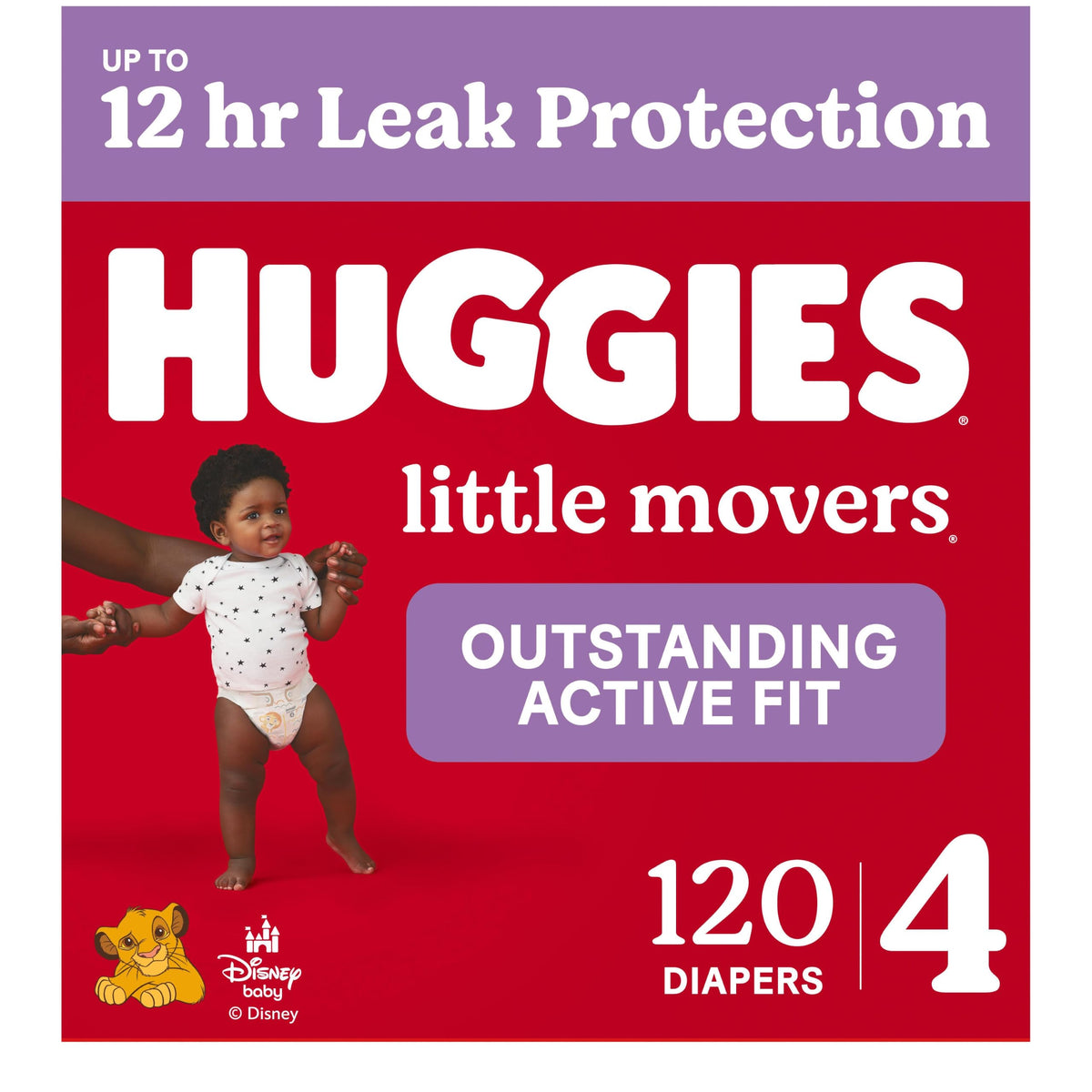 Huggies Little Movers Diapers Size 6, 84 Count