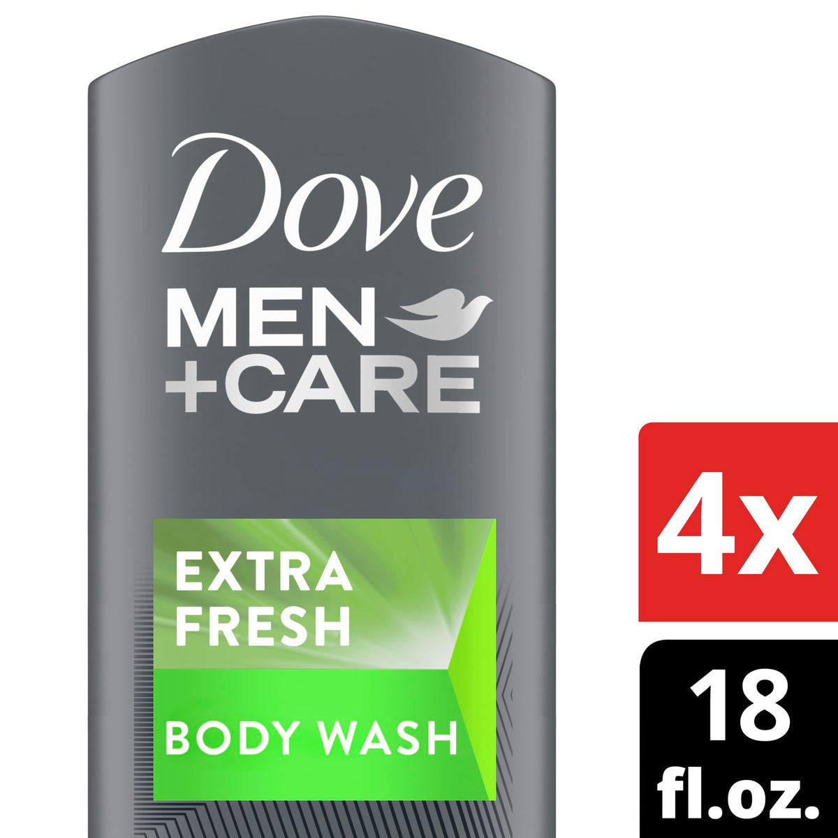 DOVE MEN Moisturizing Body Wash for Men, Eucalyptus + Cedar Oil, 26oz