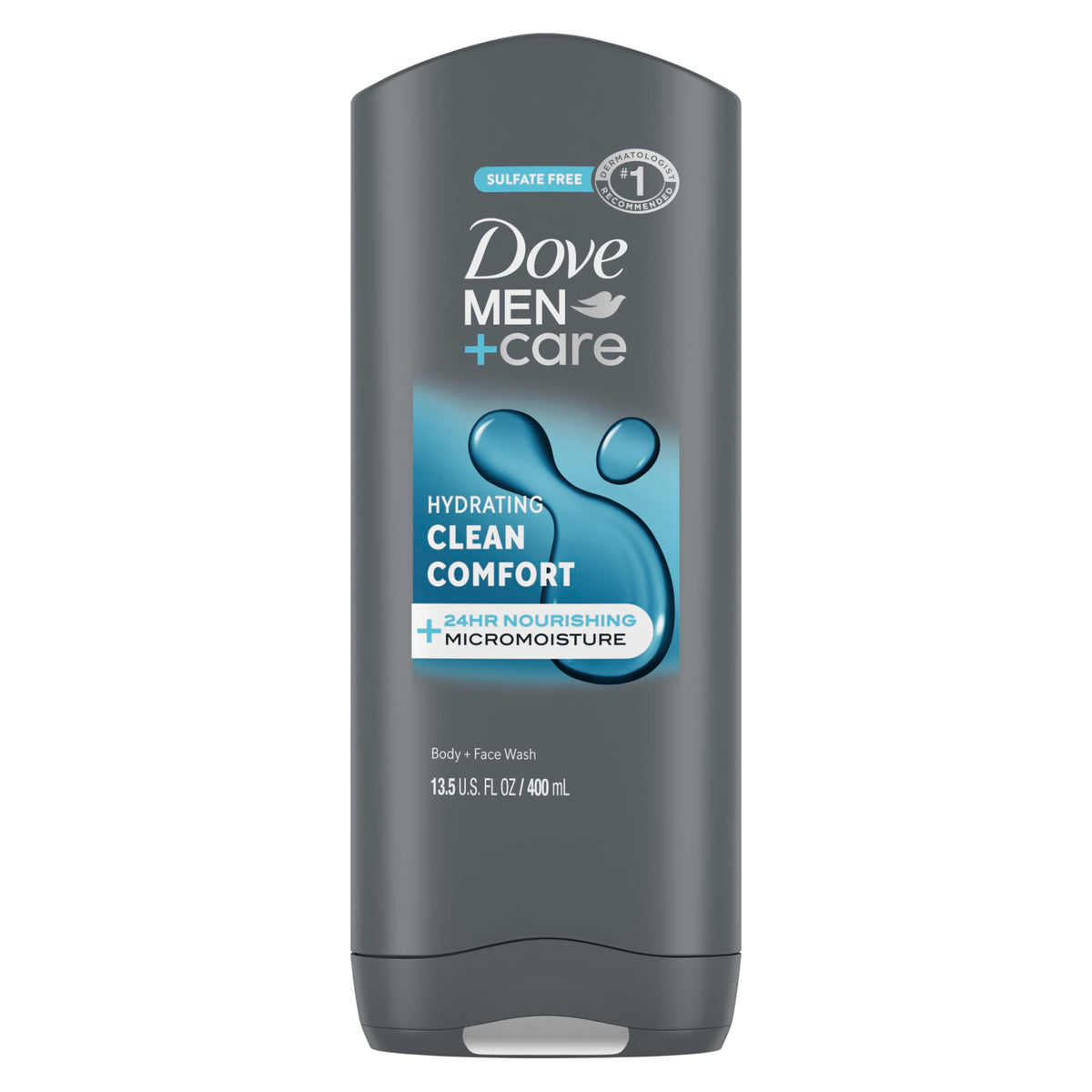 DOVE MEN Moisturizing Body Wash for Men, Eucalyptus + Cedar Oil, 26oz