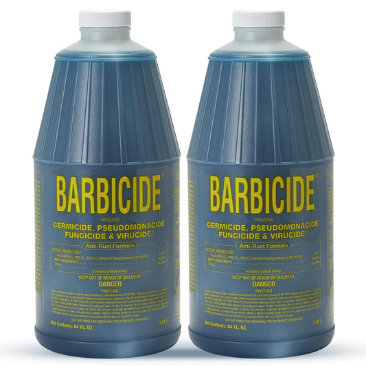 BARBICIDE Disinfectant Concentrate – Pint (16 Fl Oz) | EPA-Registered, Hospital-Grade Germicide for Salons & Barbershops | Anti-Rust Solution for Shears, Combs & Professional Tools
