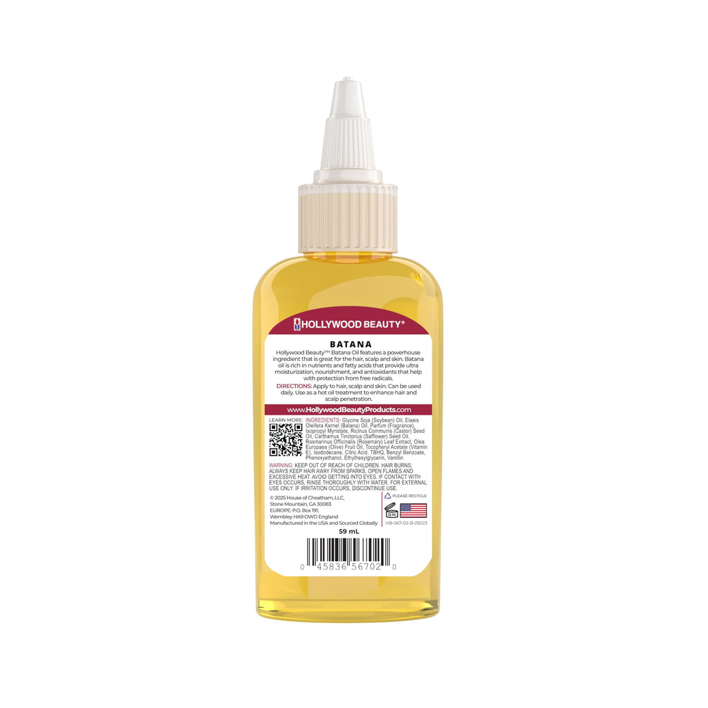 Hollywood Beauty Batana Oil, 2oz