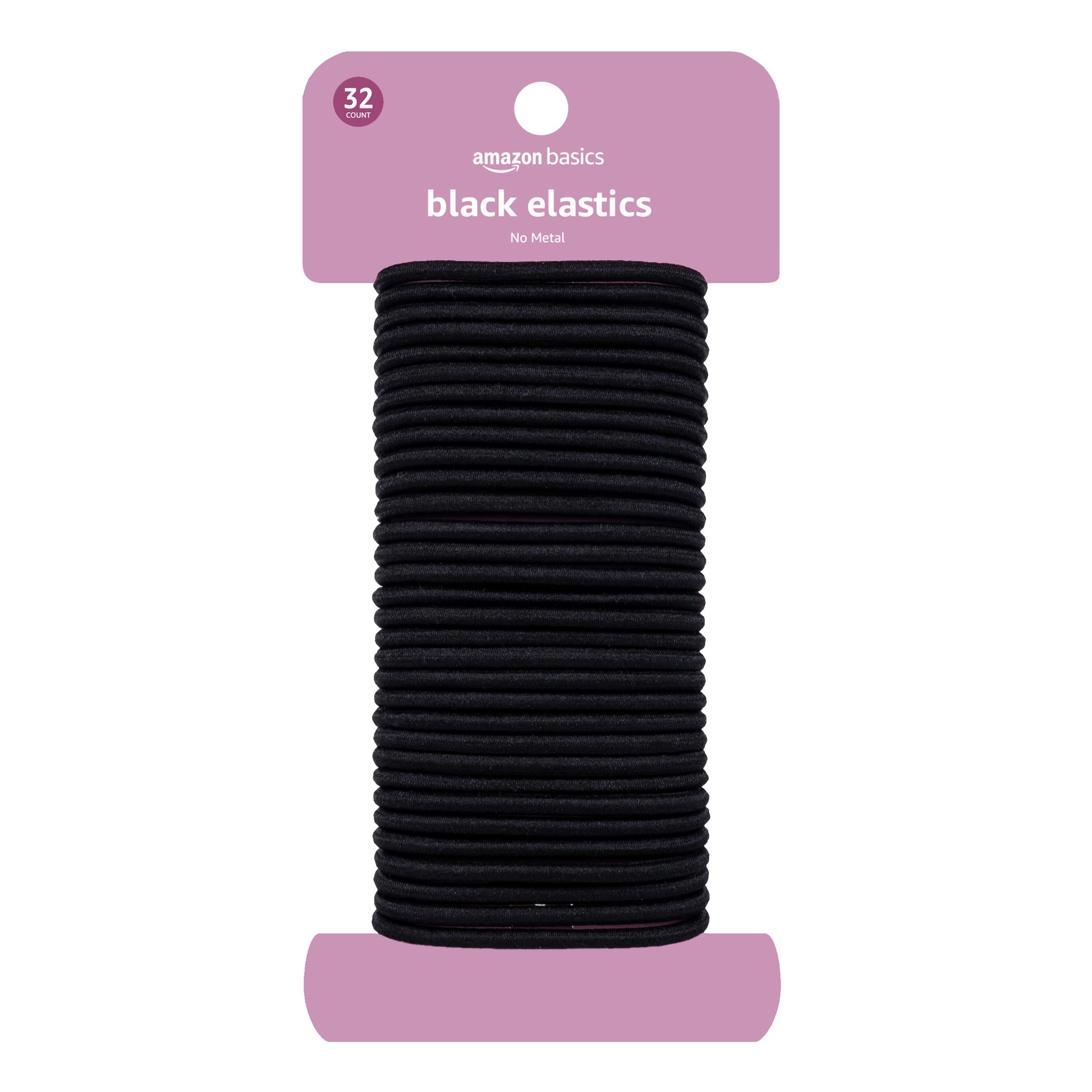 Amazon Basics No Damage Elastic Hair Ties – 32ct