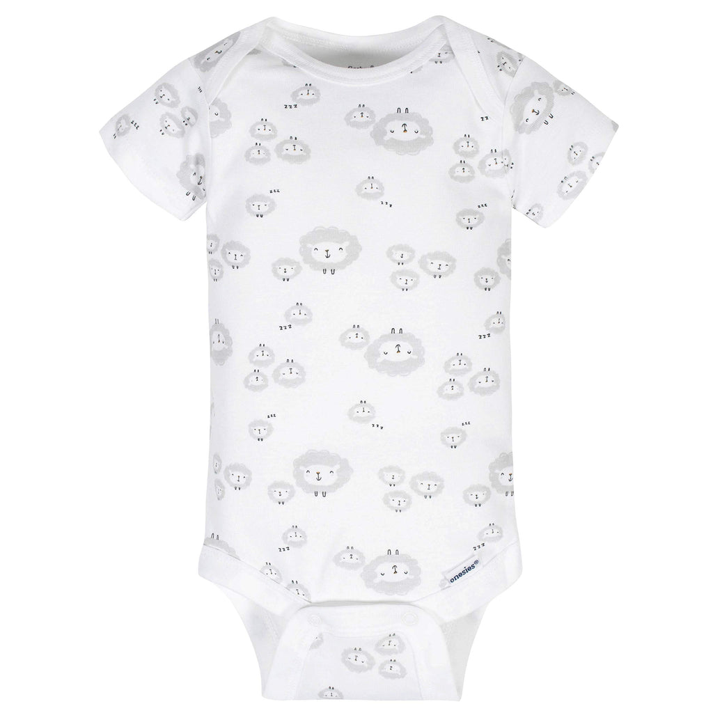 Gerber Baby Boys & Girls 8-Pack Short Sleeve Onesies Bodysuits