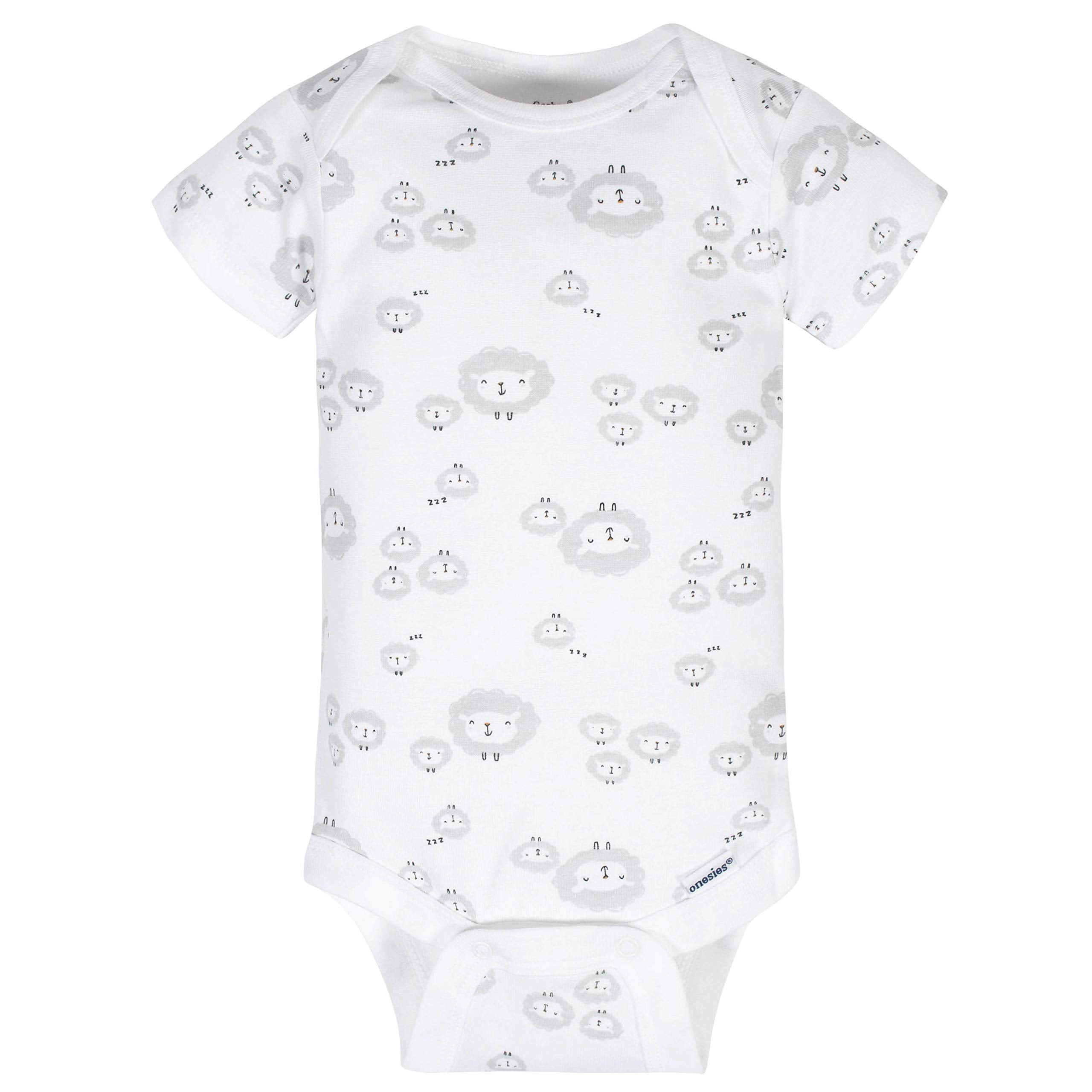 Gerber Baby Boys & Girls 8-Pack Short Sleeve Onesies Bodysuits