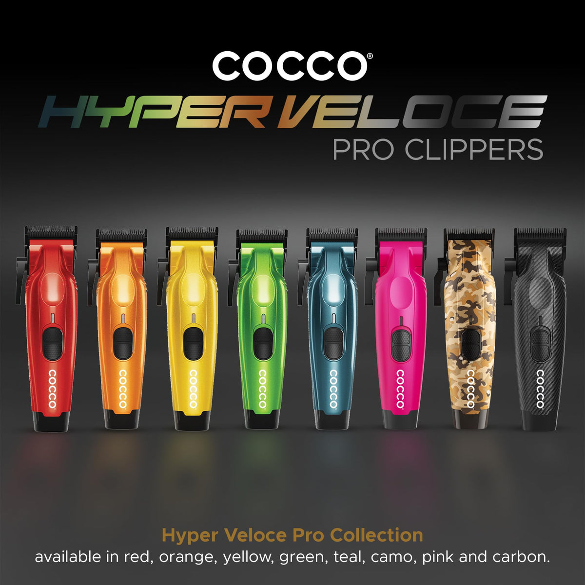 Cocco Hyper Veloce Pro High Performance Cordless Brushless Hair Clipper