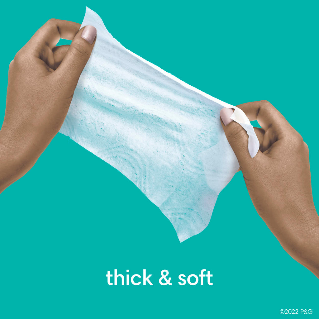 Pampers Sensitive Baby Wipes, Clinically Proven, Fragrance Free, Unscented, Water Based, Hypoallergenic, Multi-Use, Hand Wipes 1008 Wipes Total (18X Flip-Top Packs) [Packaging May Vary]