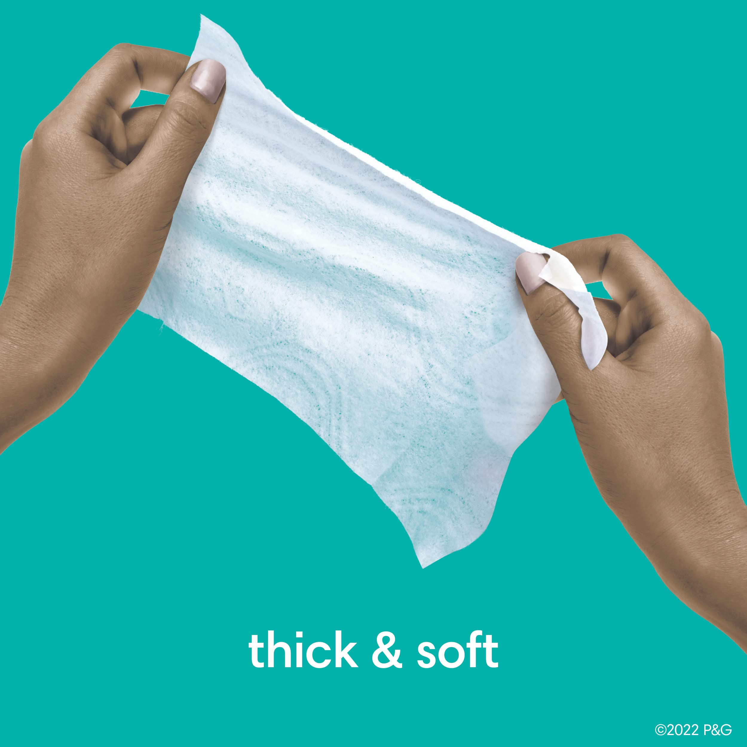 Pampers Sensitive Baby Wipes, Clinically Proven, Fragrance Free, Unscented, Water Based, Hypoallergenic, Multi-Use, Hand Wipes 1008 Wipes Total (18X Flip-Top Packs) [Packaging May Vary]