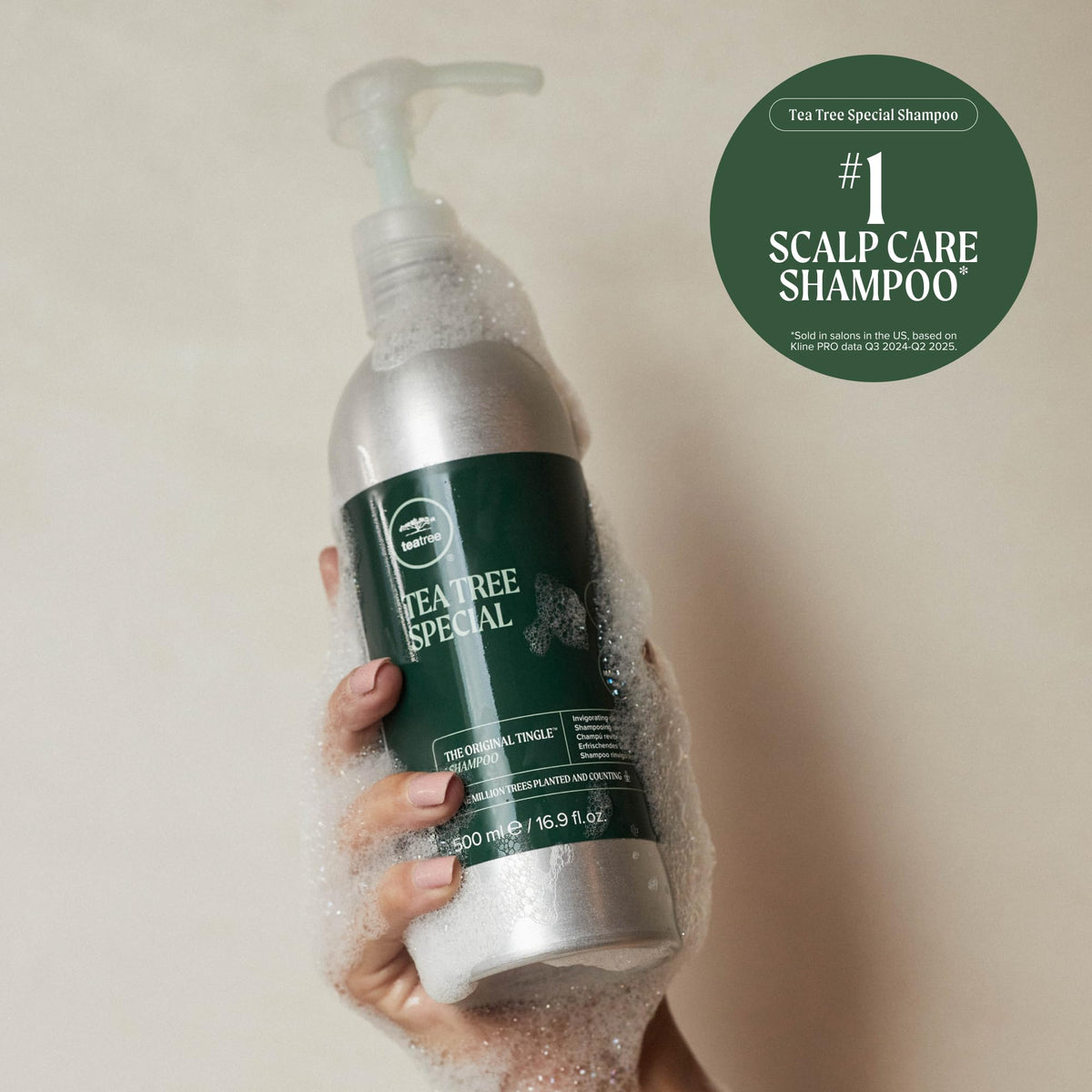 Tea Tree Special Shampoo, Deep Cleans, Refreshes Scalp, Especially Oily Hair, For All Hair Types