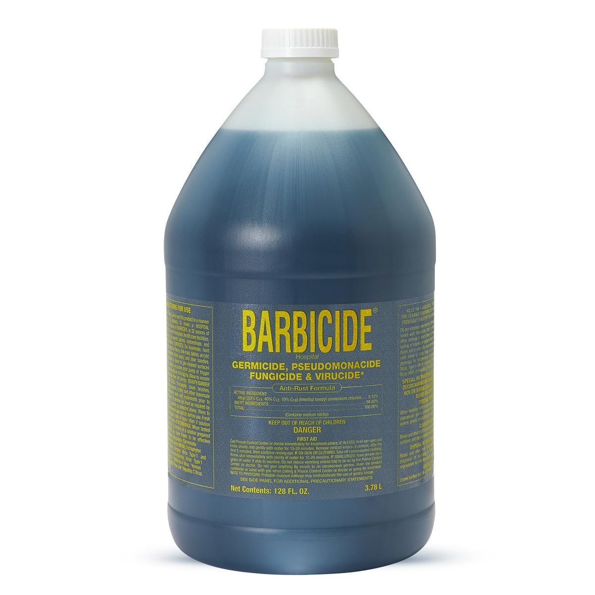 BARBICIDE Disinfectant Concentrate – Pint (16 Fl Oz) | EPA-Registered, Hospital-Grade Germicide for Salons & Barbershops | Anti-Rust Solution for Shears, Combs & Professional Tools