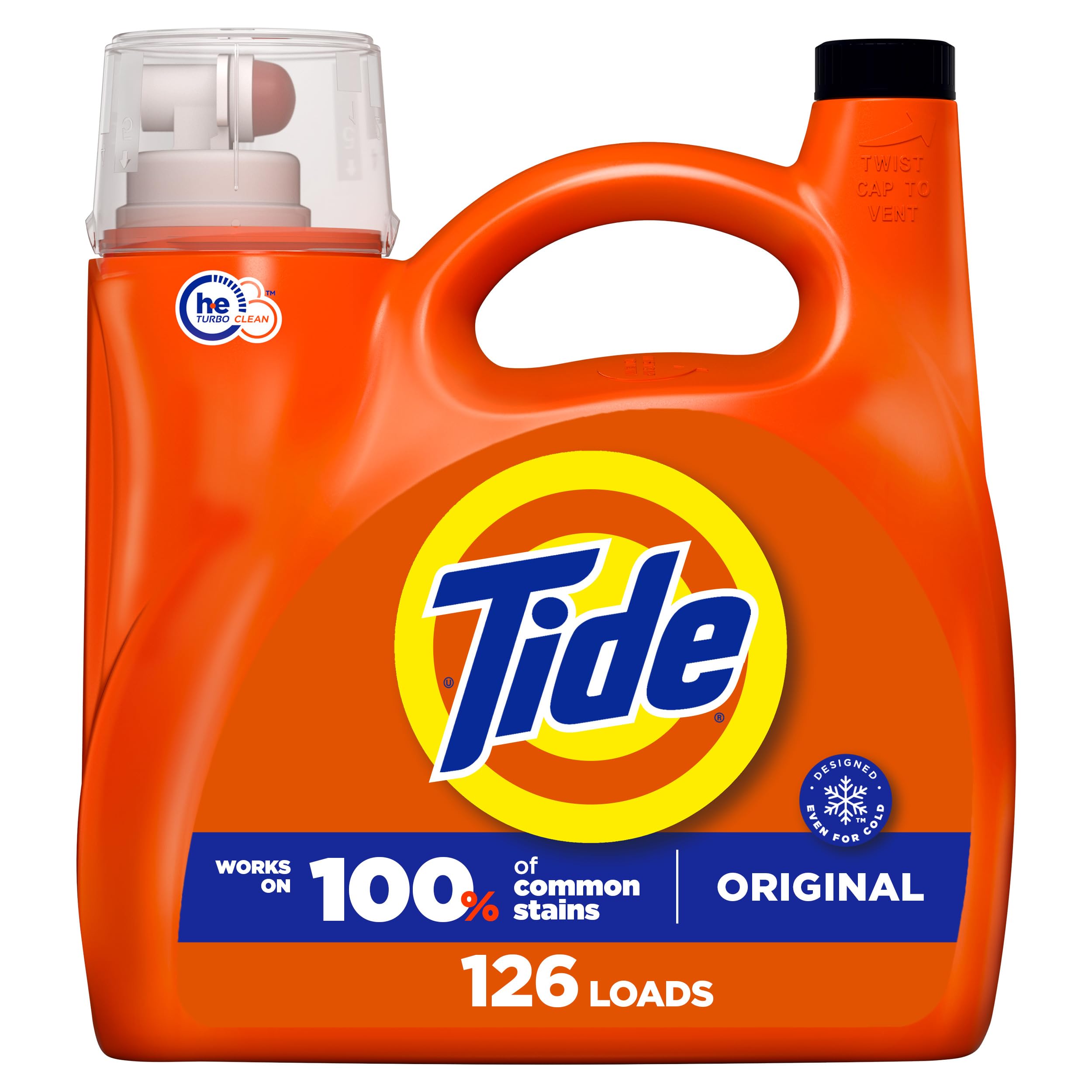 Tide Laundry Detergent – Original, 125oz
