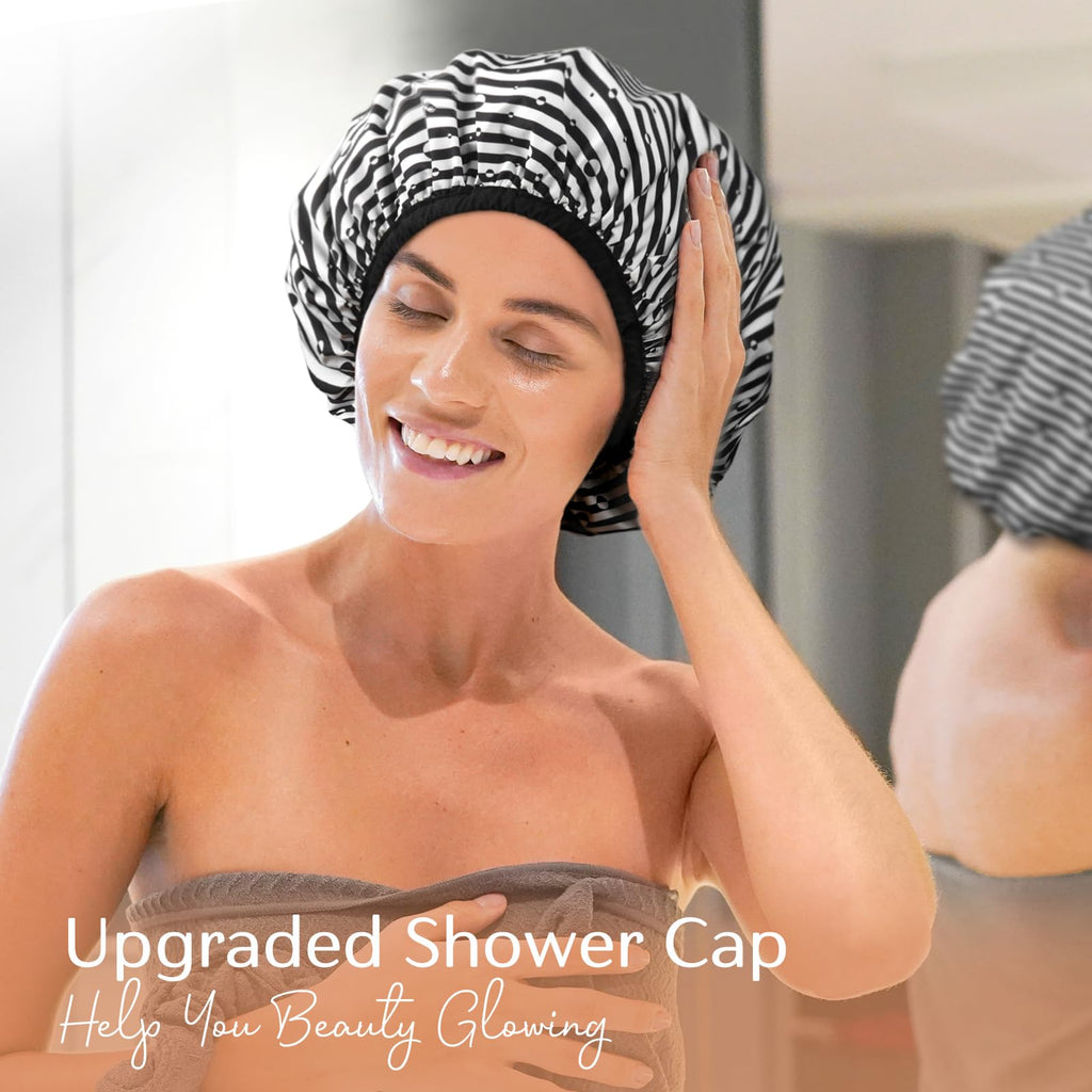 Yanibest Shower Cap – Waterproof Double Layer