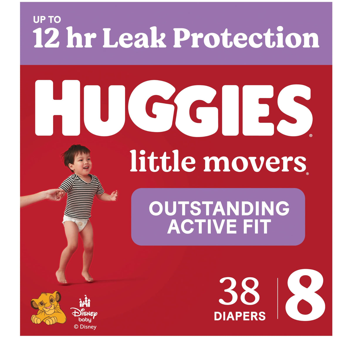 Huggies Little Movers Diapers Size 6, 84 Count