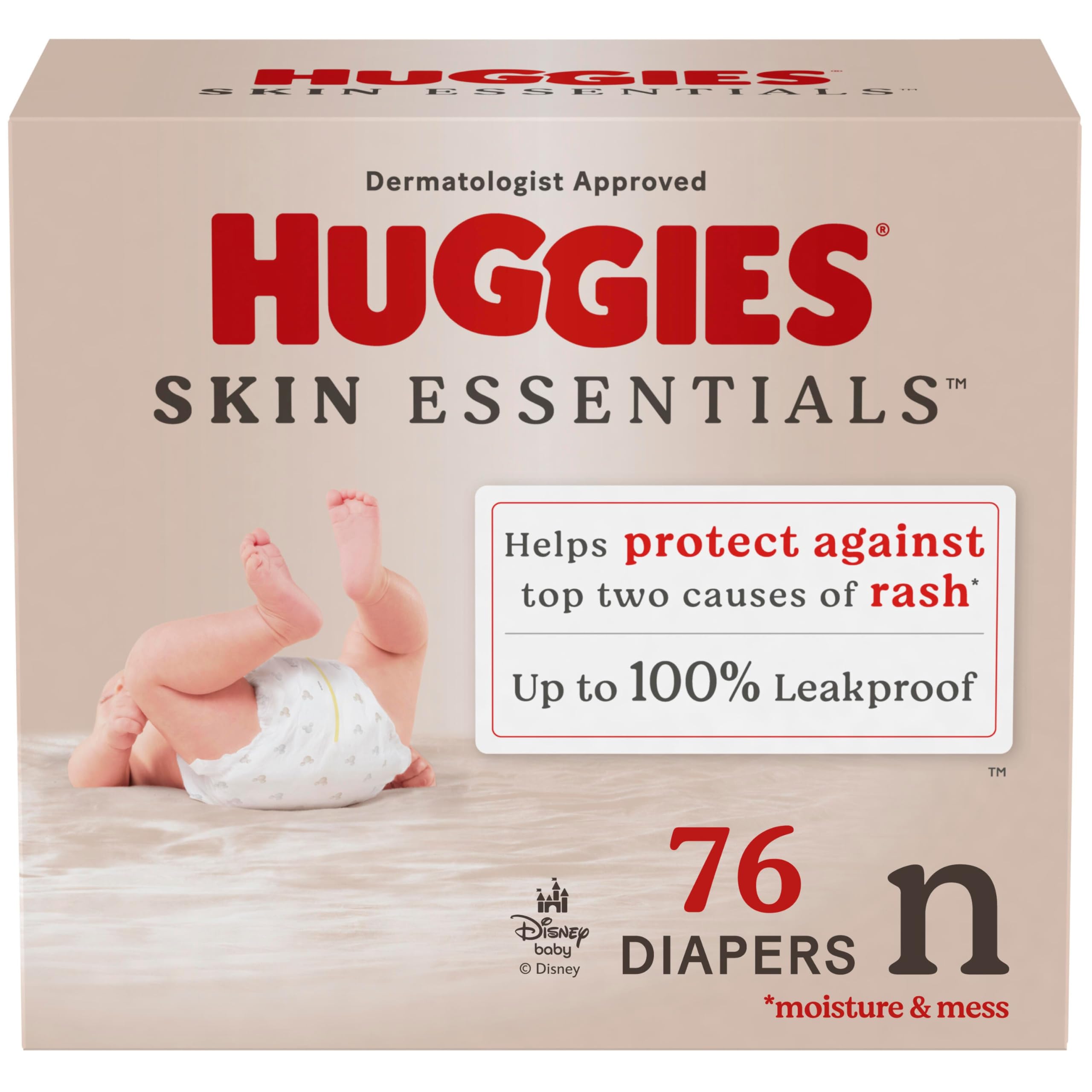 Huggies Skin Essentials Diapers – Size 1