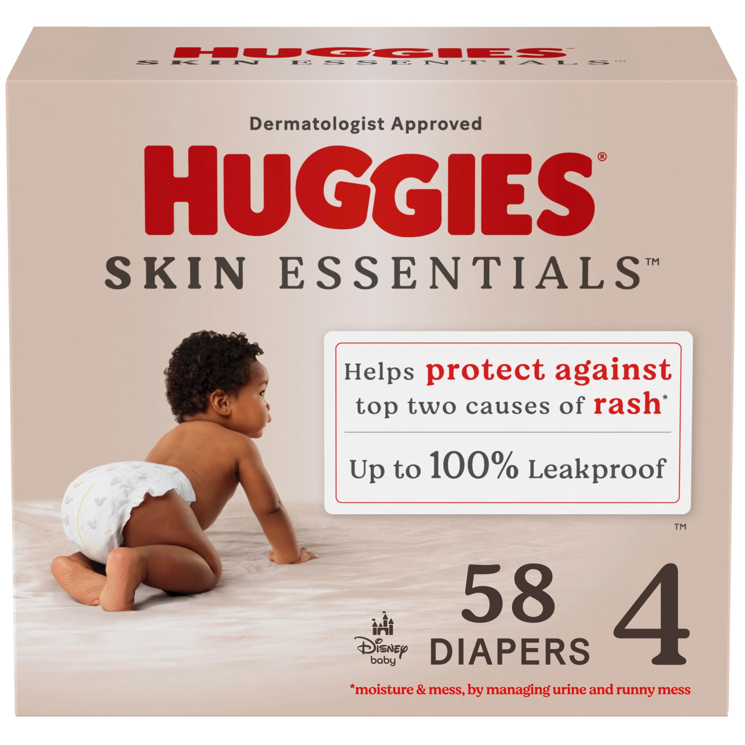 Huggies Skin Essentials Diapers – Size 1