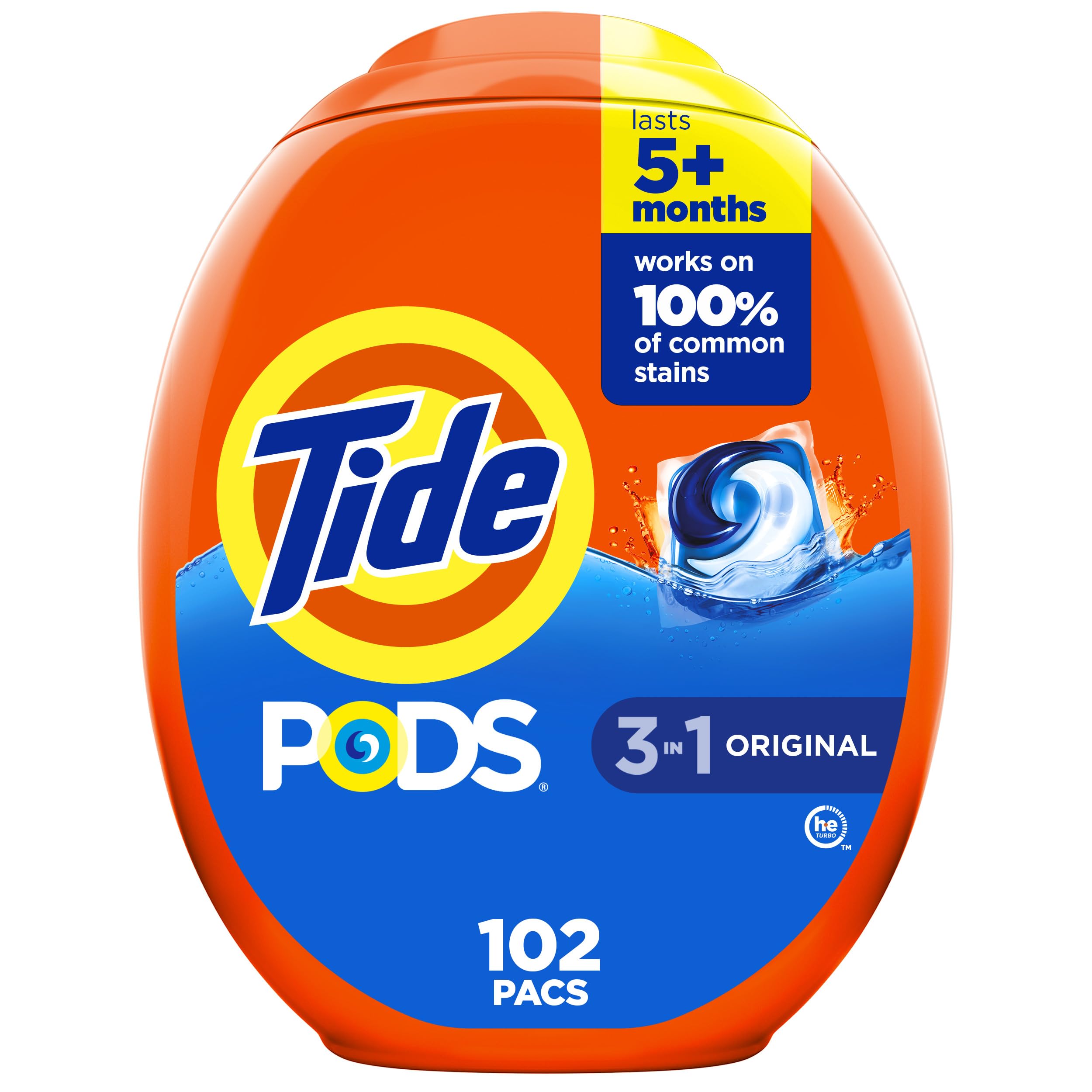 Tide PODS 3-in-1 Laundry Detergent