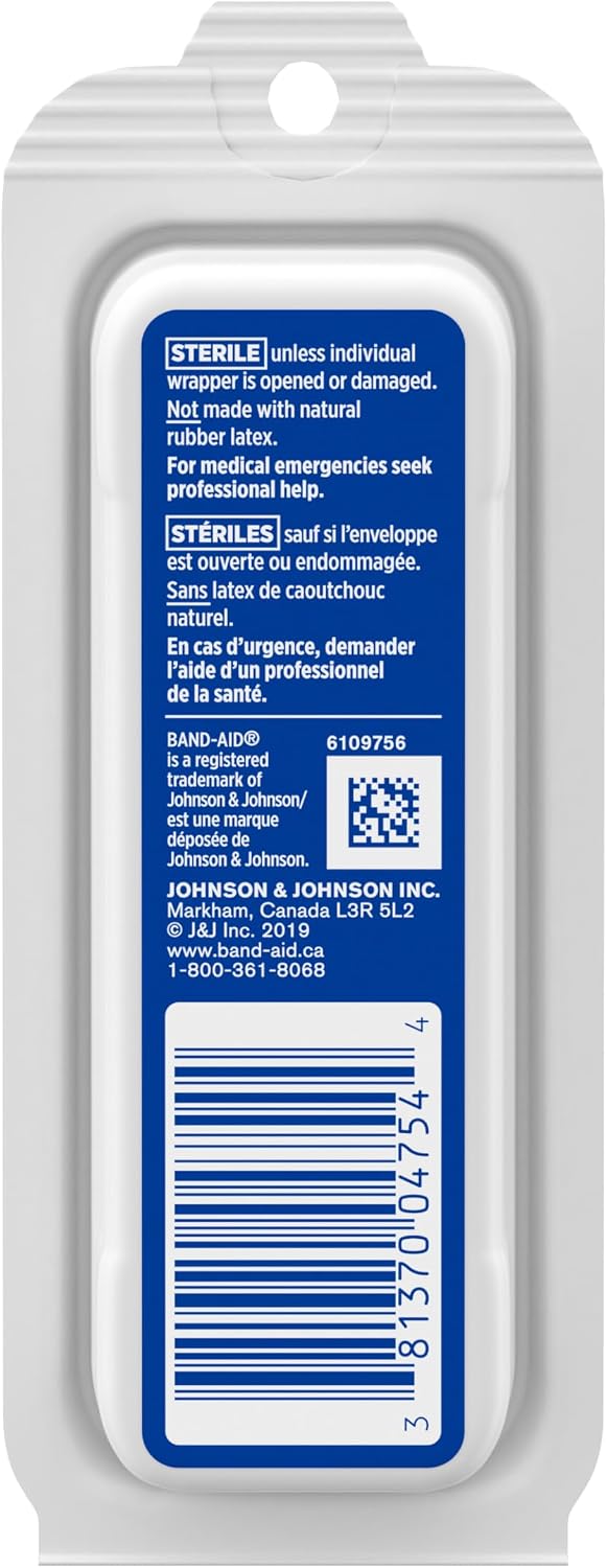 BAND-AID Brand Flexible Fabric Adhesive Bandages, Assorted Sizes, 100 Count