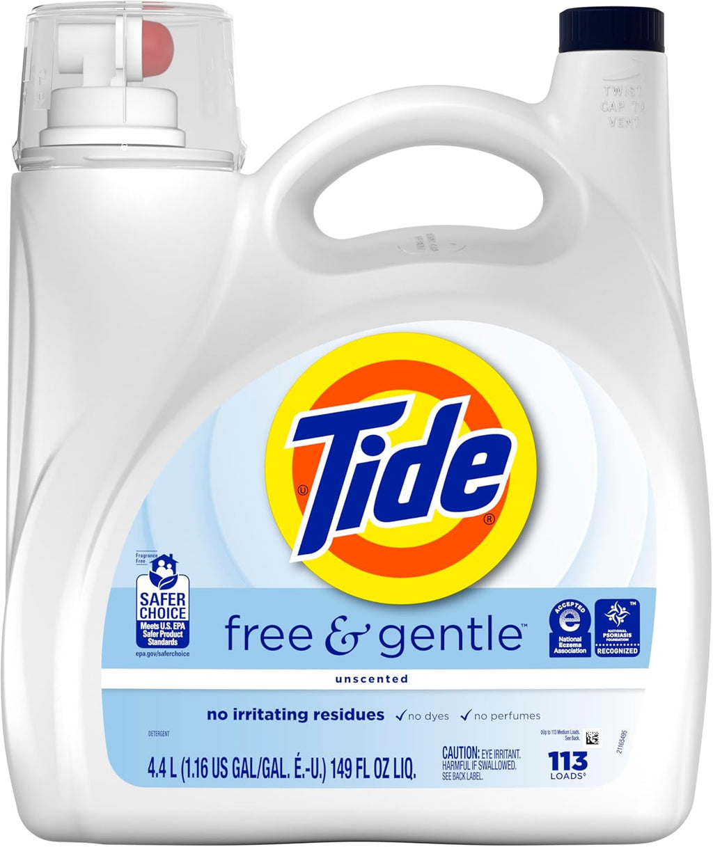 Tide Free & Gentle Laundry Detergent