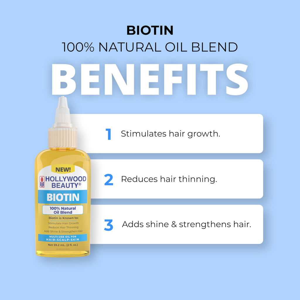 Hollywood Beauty Biotin Oil 2oz