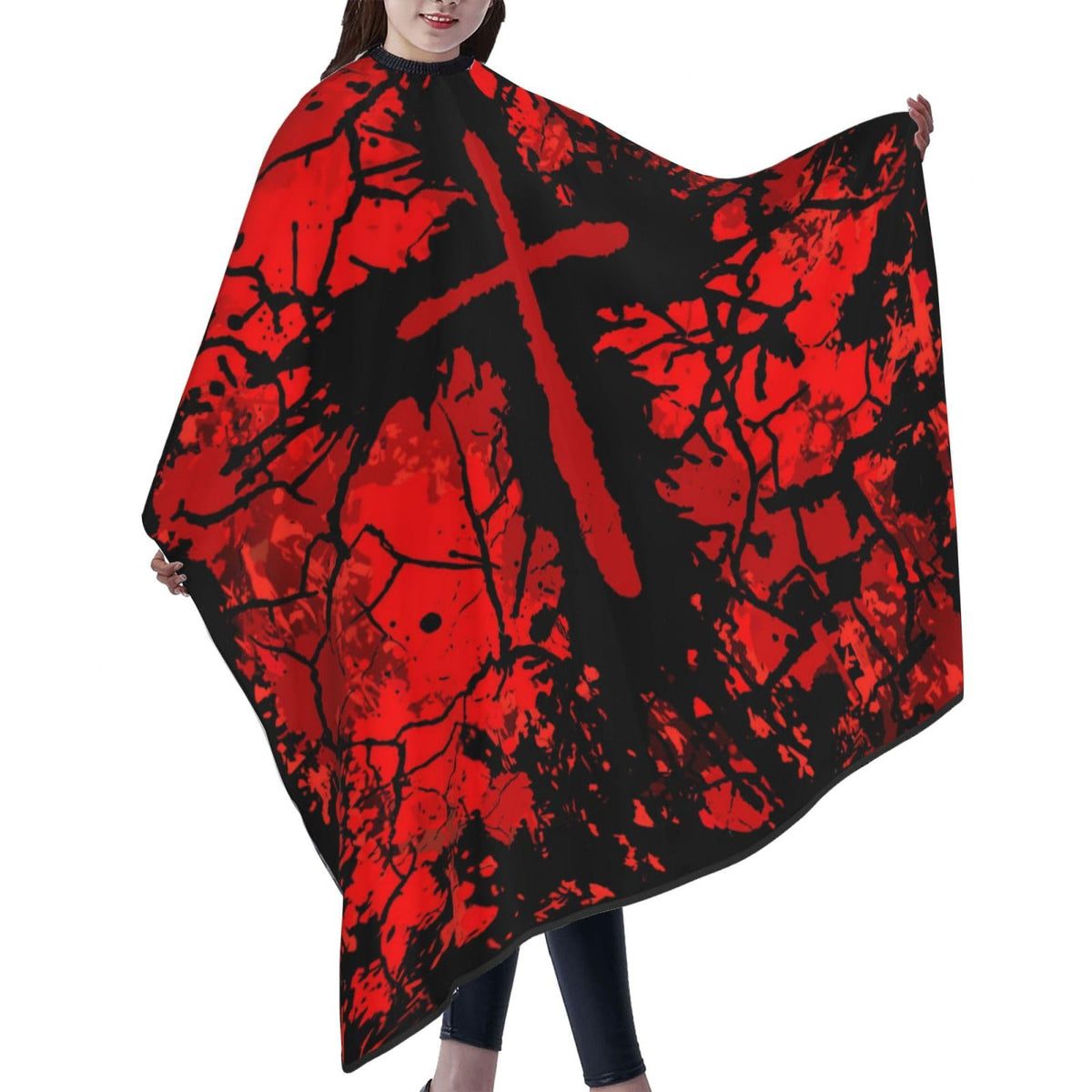 Christian Barber Cape, Jesus Hair Cutting Barber Cape Salon and Dyeing Styling Cloth for Women/Men