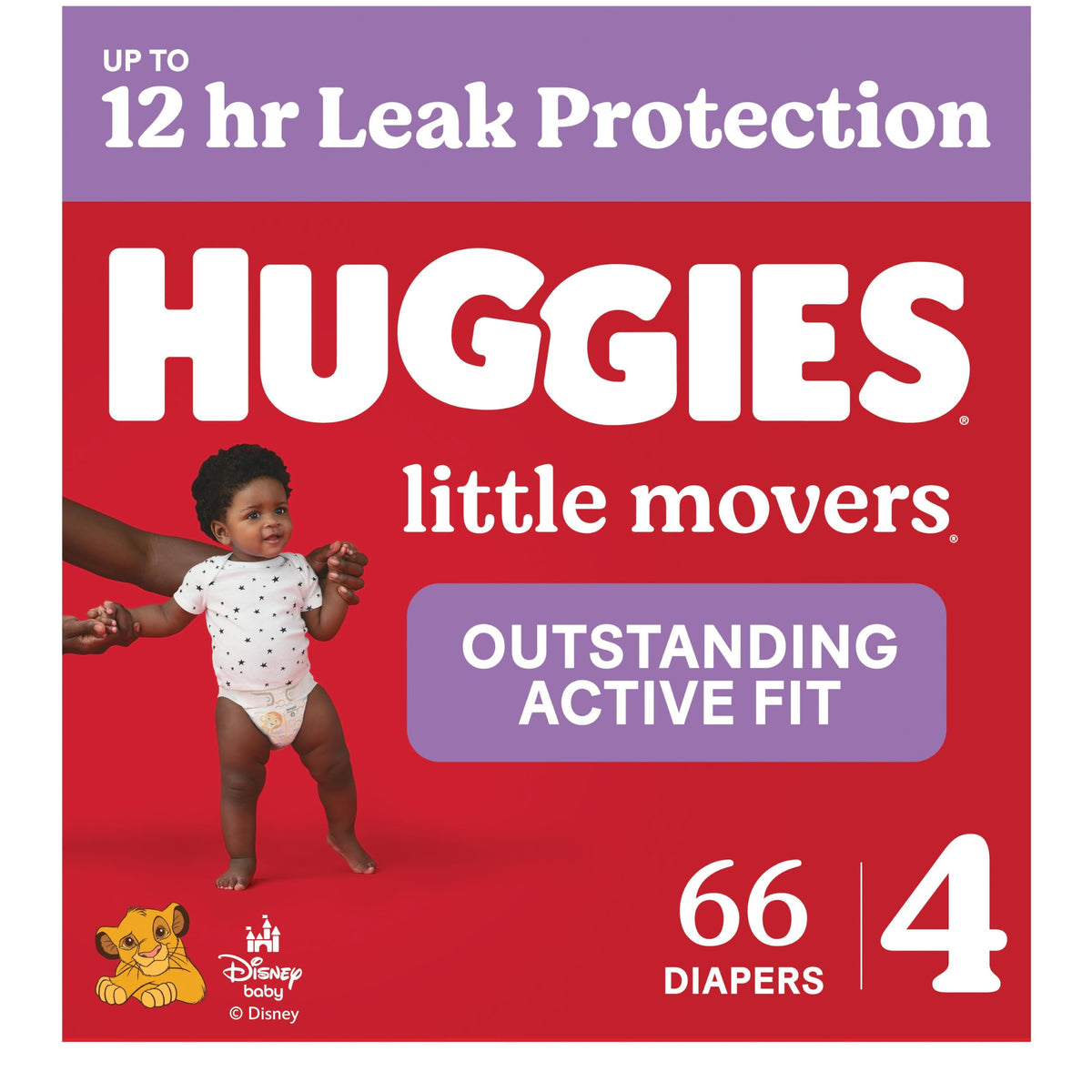 Huggies Little Movers Diapers Size 6, 84 Count