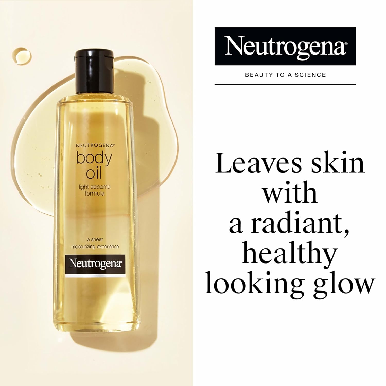 Neutrogena Body Oil – Light Sesame Formula