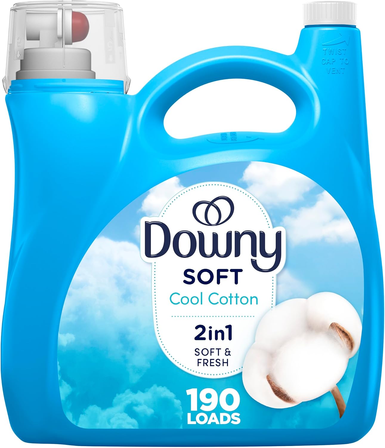 Downy Fabric Softener – Cool Cotton, 140oz