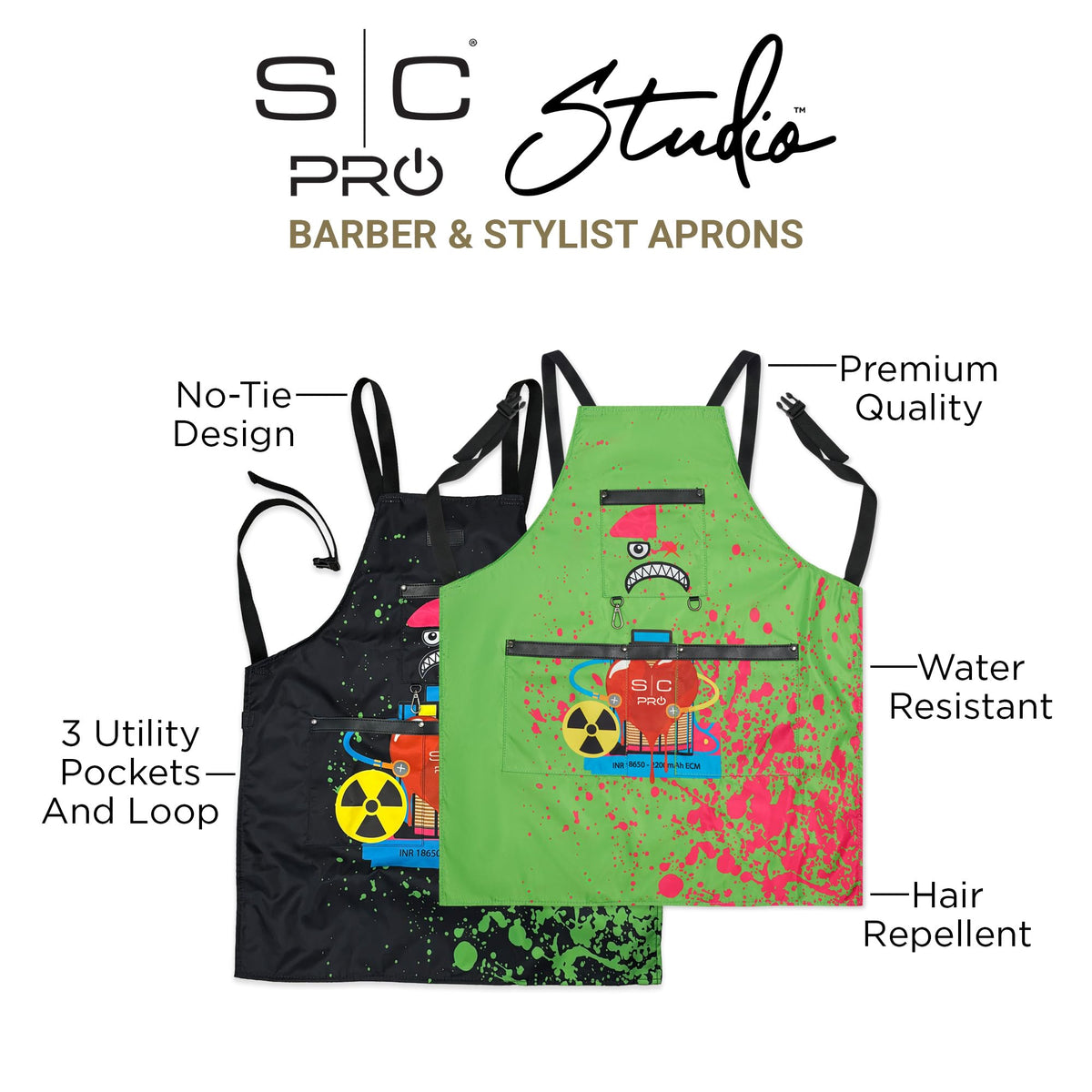 Stylecraft Heavy Weight Waterproof Professional Barber-Salon Apron