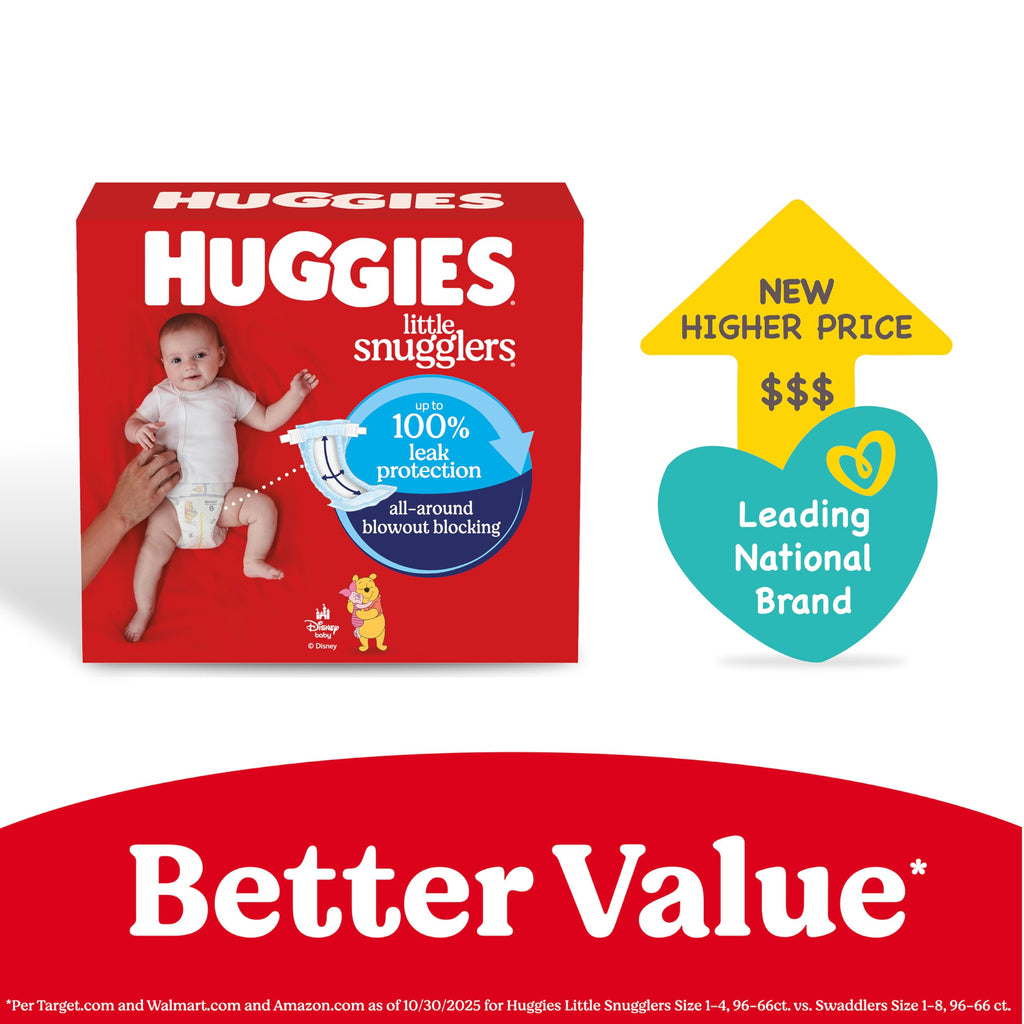 Huggies Little Snugglers Diapers – Size 1