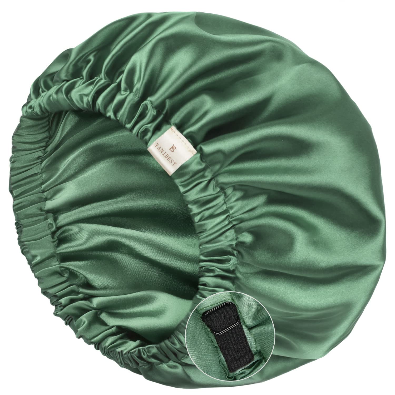 Yanibest Satin Sleep Bonnet – Adjustable Double Layer