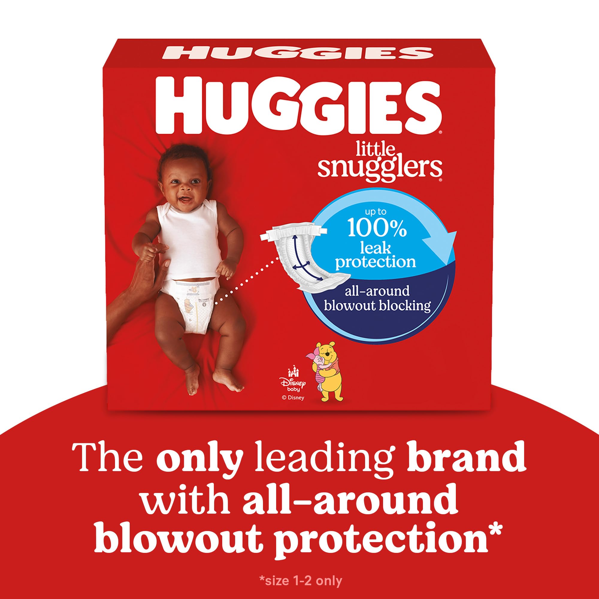 Huggies Little Snugglers Diapers – Size 1
