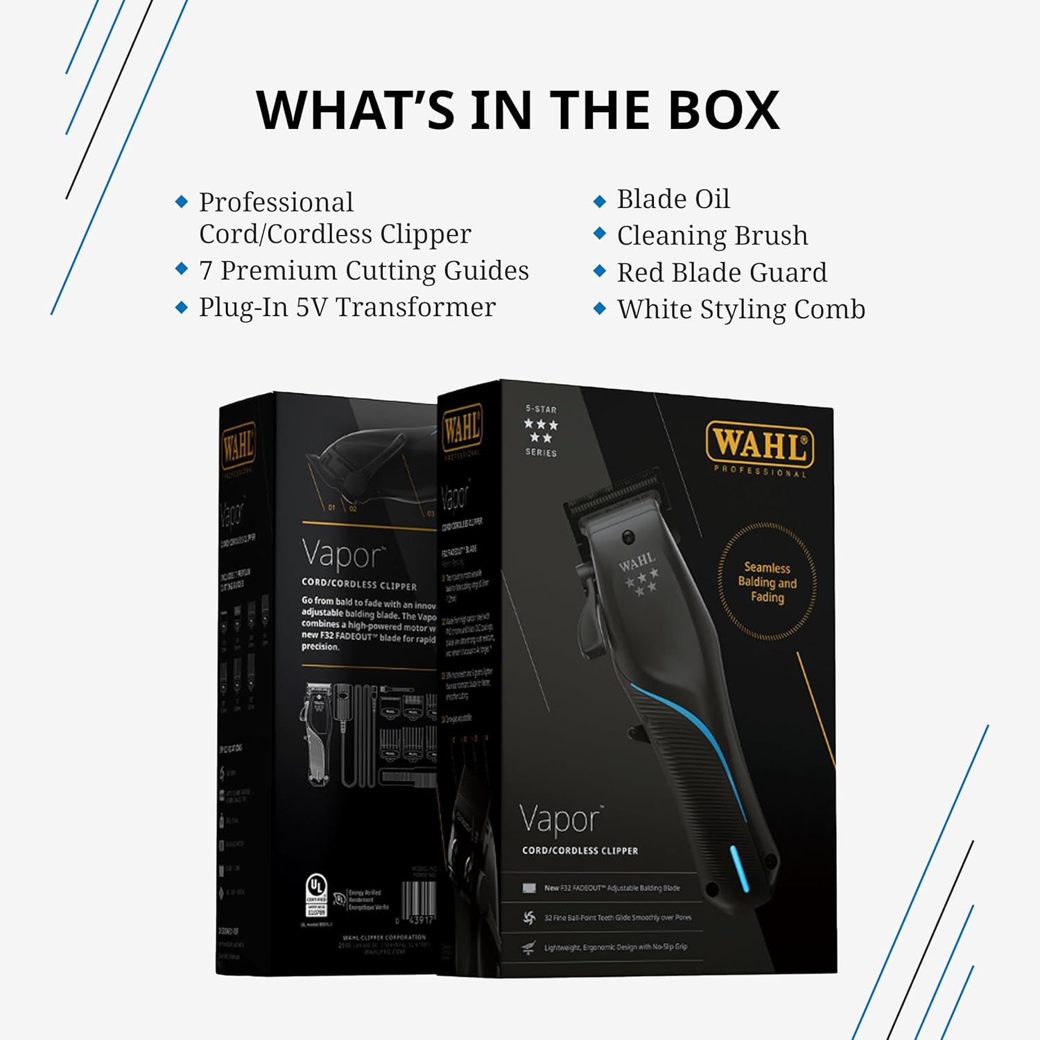 Wahl 5-Star Vapor Clipper