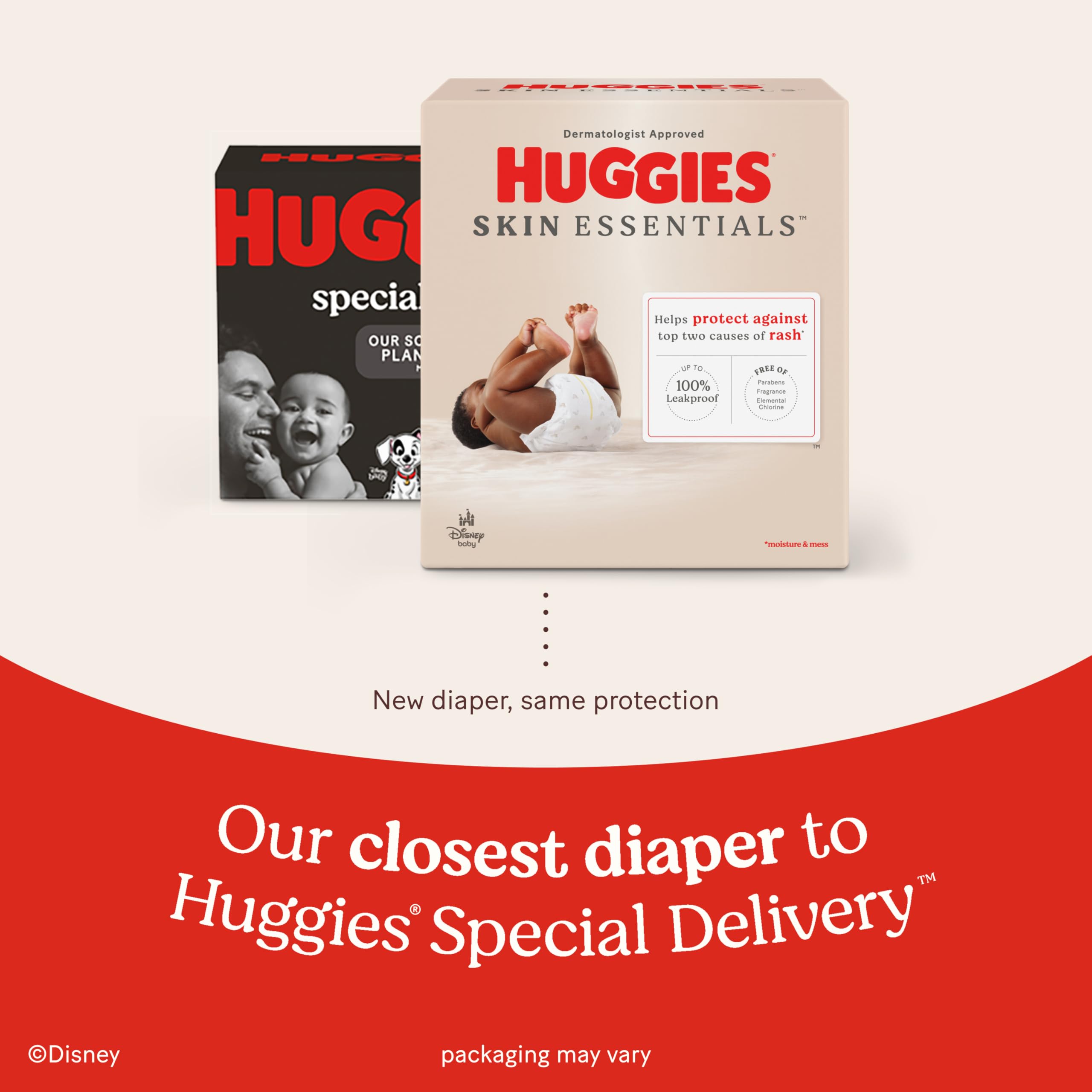 Huggies Skin Essentials Diapers – Size 1