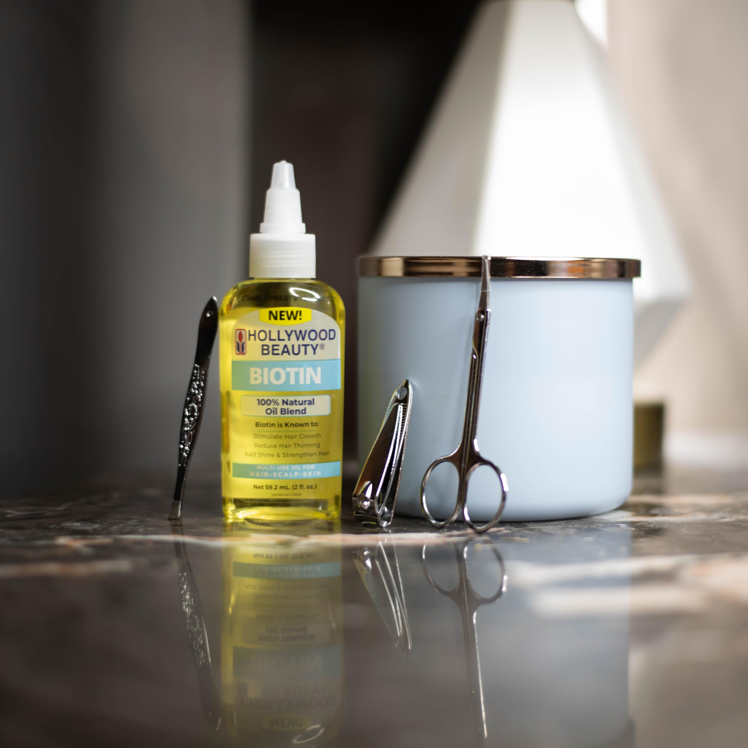 Hollywood Beauty Biotin Oil 2oz