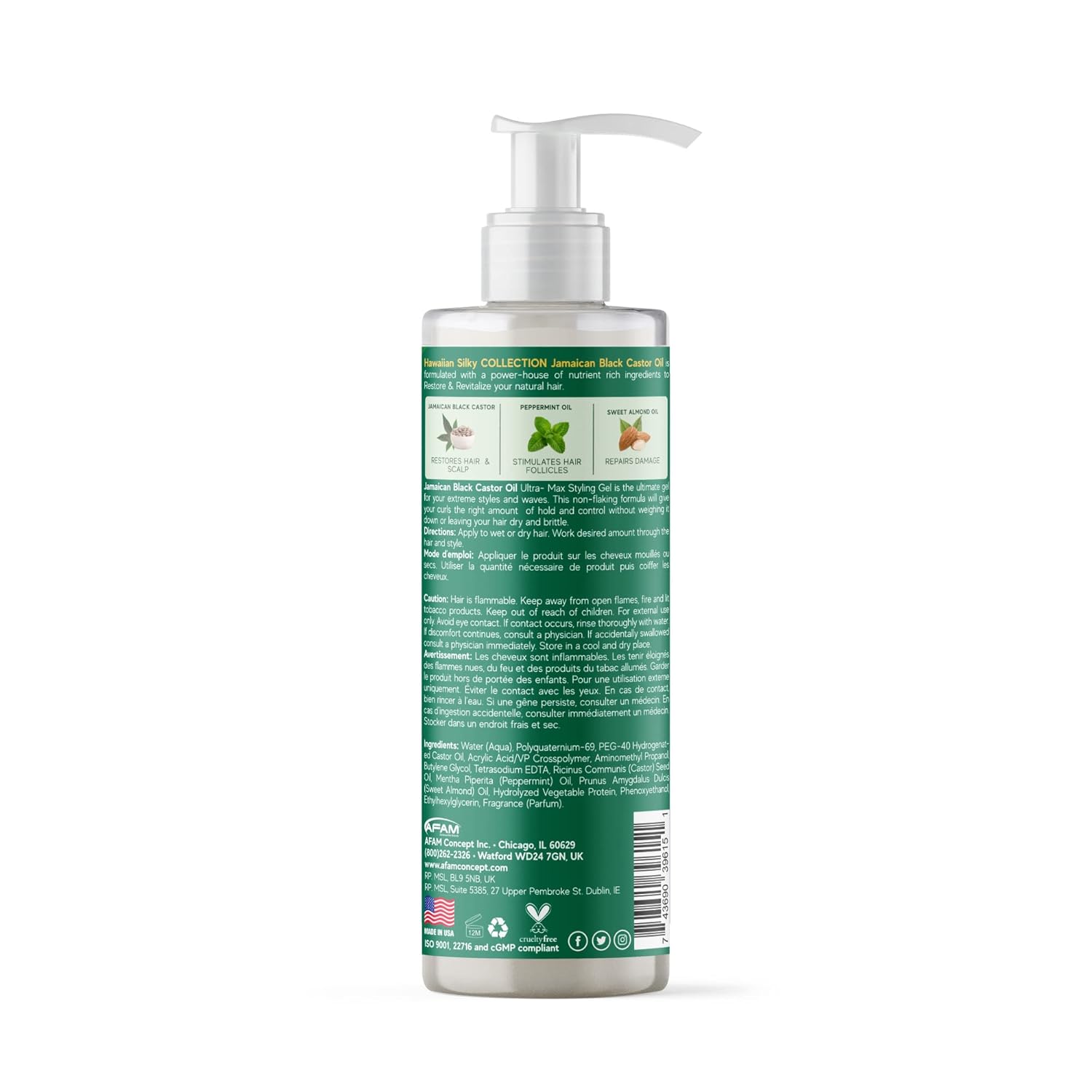 Hawaiian Silky Jamaican Black Castor Oil Styling Gel