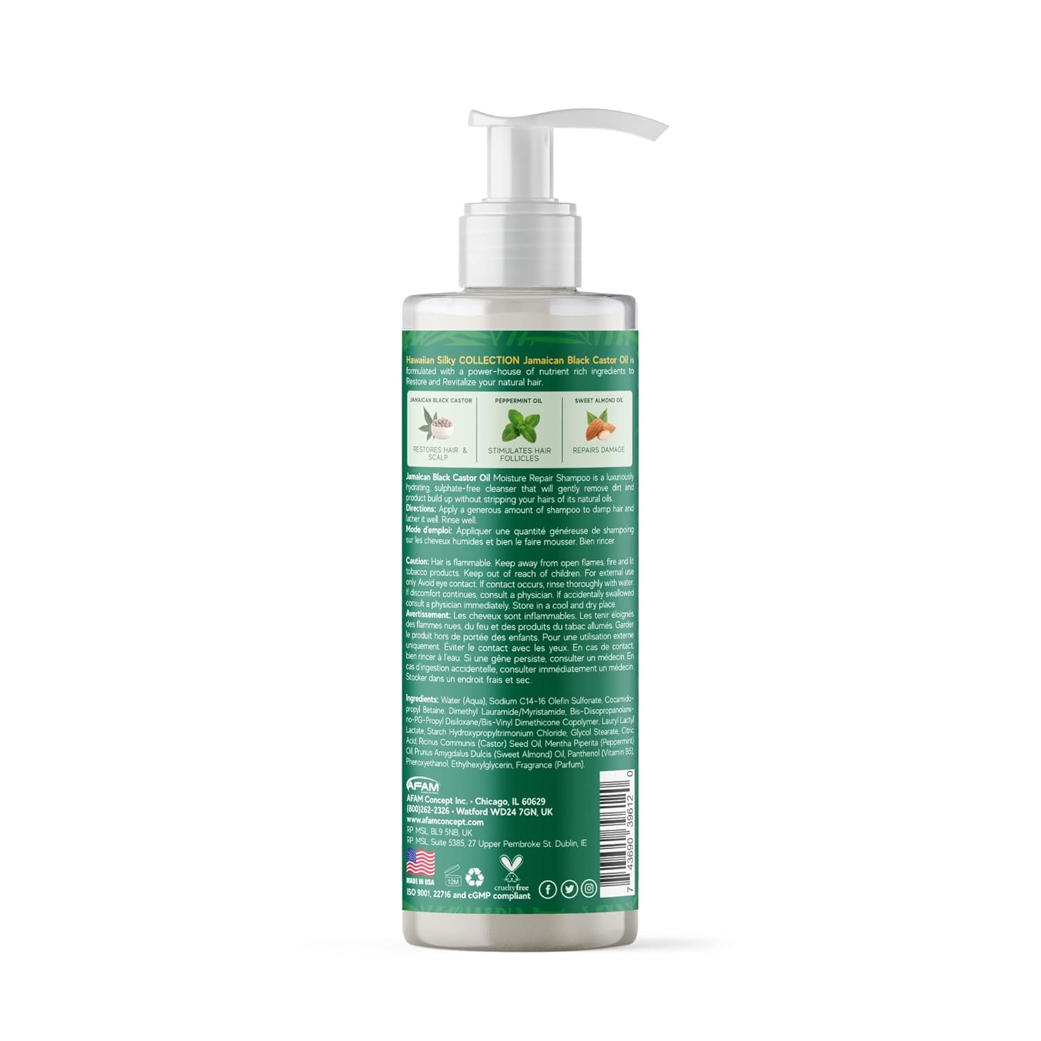 Hawaiian Silky Jamaican Black Castor Oil Shampoo
