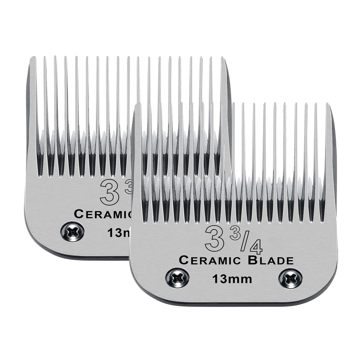 Detachable Ceramic Blade set compatible with Andis/Oster Classic 76 Clipper