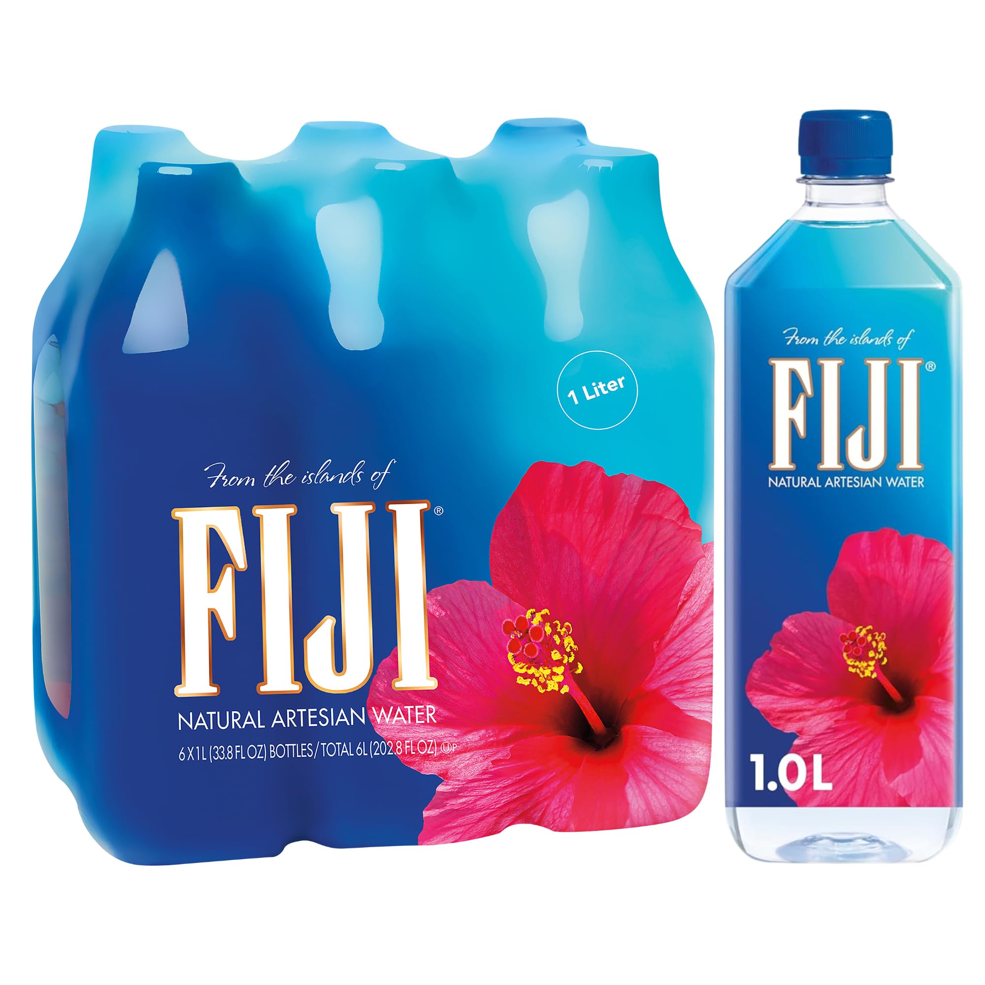 FIJI Natural Artesian Water – 12-Pack, 1.5L